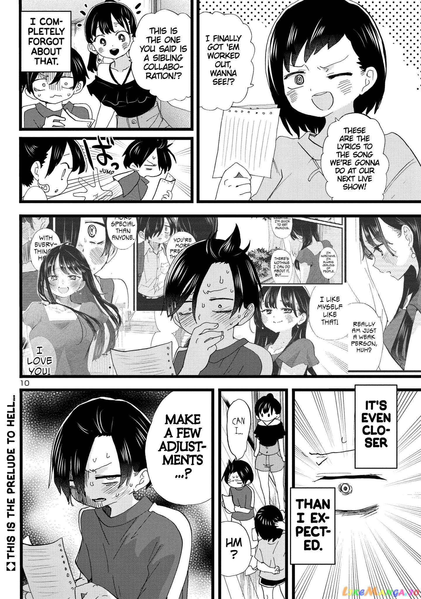 Boku no Kokoro no Yabai yatsu chapter 126 - page 11