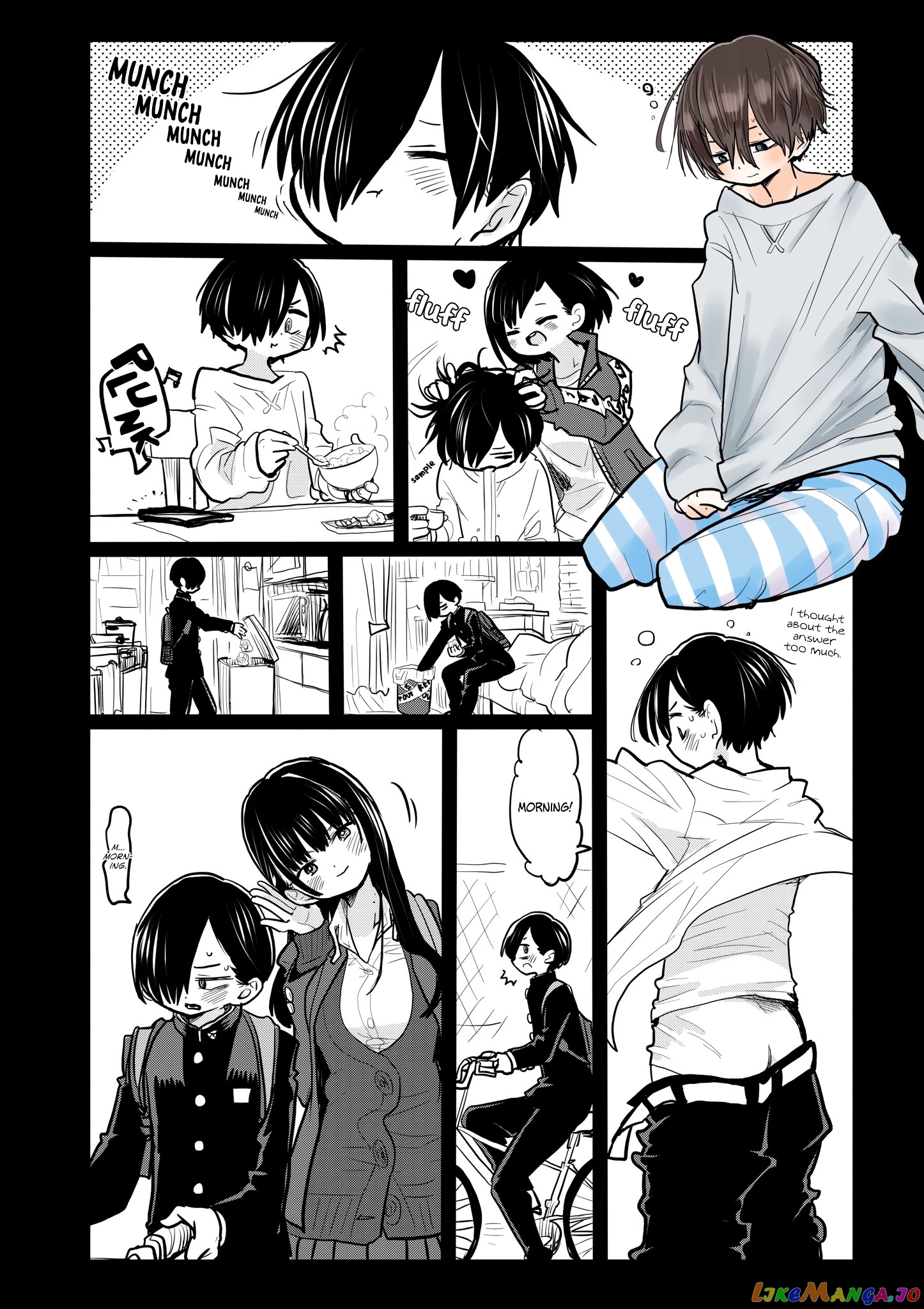 Boku no Kokoro no Yabai yatsu chapter 54.1 - page 2