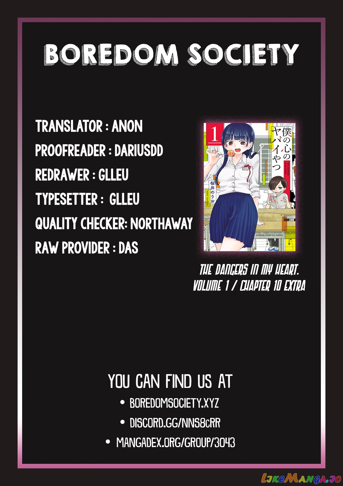 Boku no Kokoro no Yabai yatsu chapter 10.1 - page 6