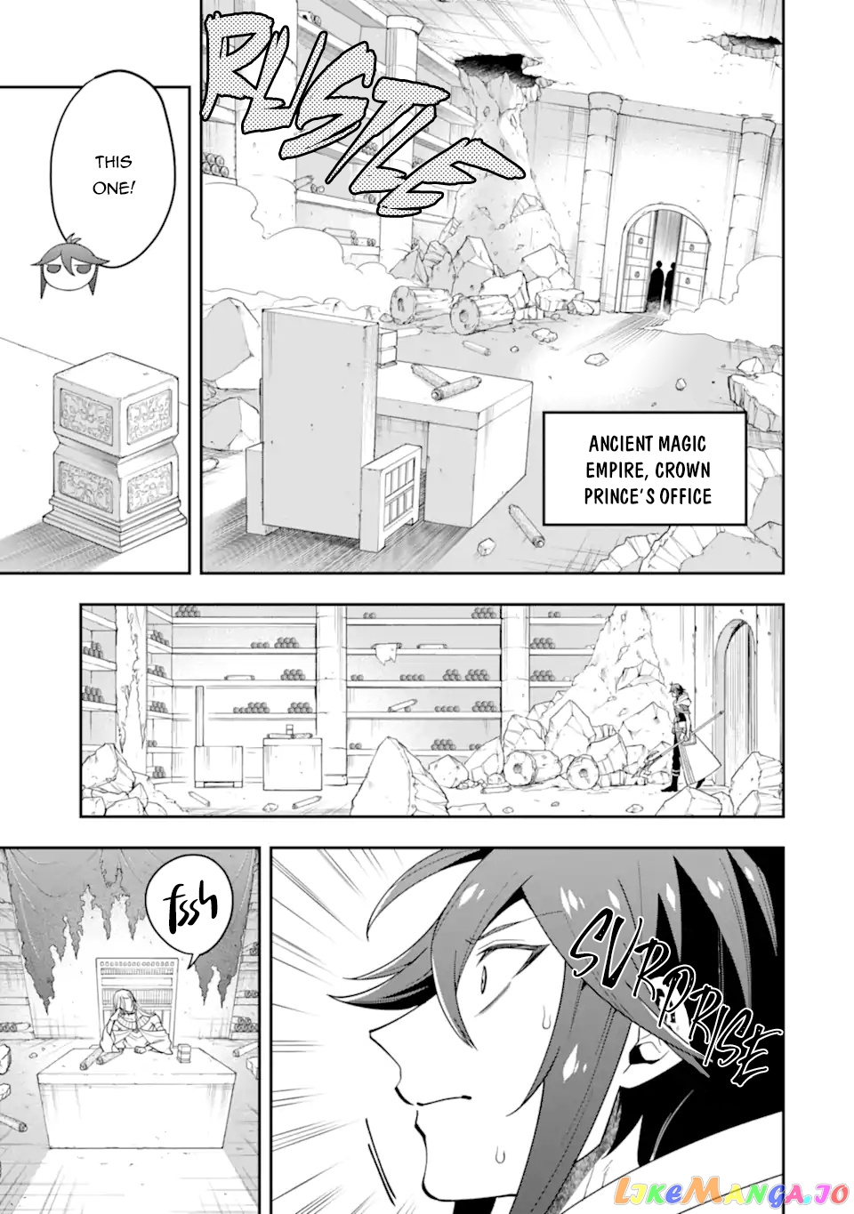 Kouryakuhon o Kushi Suru Saikyou no Mahoutsukai ~< Meirei sa Sero > to wa Iwa Senai Oreryuu Mao Tobatsu Saizen Ruuto ~ chapter 28 - page 10