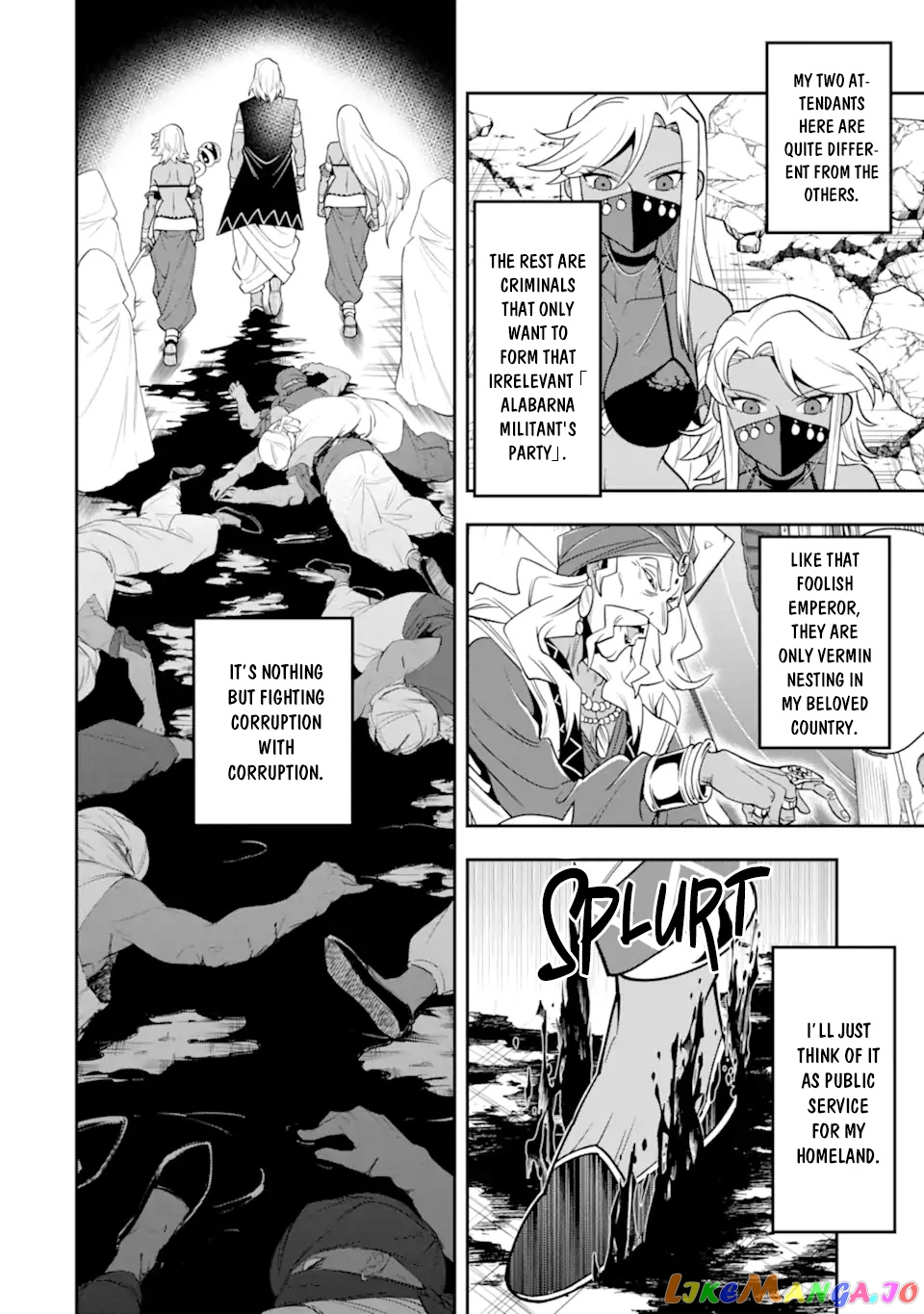 Kouryakuhon o Kushi Suru Saikyou no Mahoutsukai ~< Meirei sa Sero > to wa Iwa Senai Oreryuu Mao Tobatsu Saizen Ruuto ~ chapter 28 - page 21