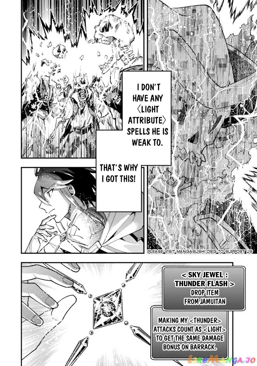 Kouryakuhon o Kushi Suru Saikyou no Mahoutsukai ~< Meirei sa Sero > to wa Iwa Senai Oreryuu Mao Tobatsu Saizen Ruuto ~ chapter 43.1 - page 11