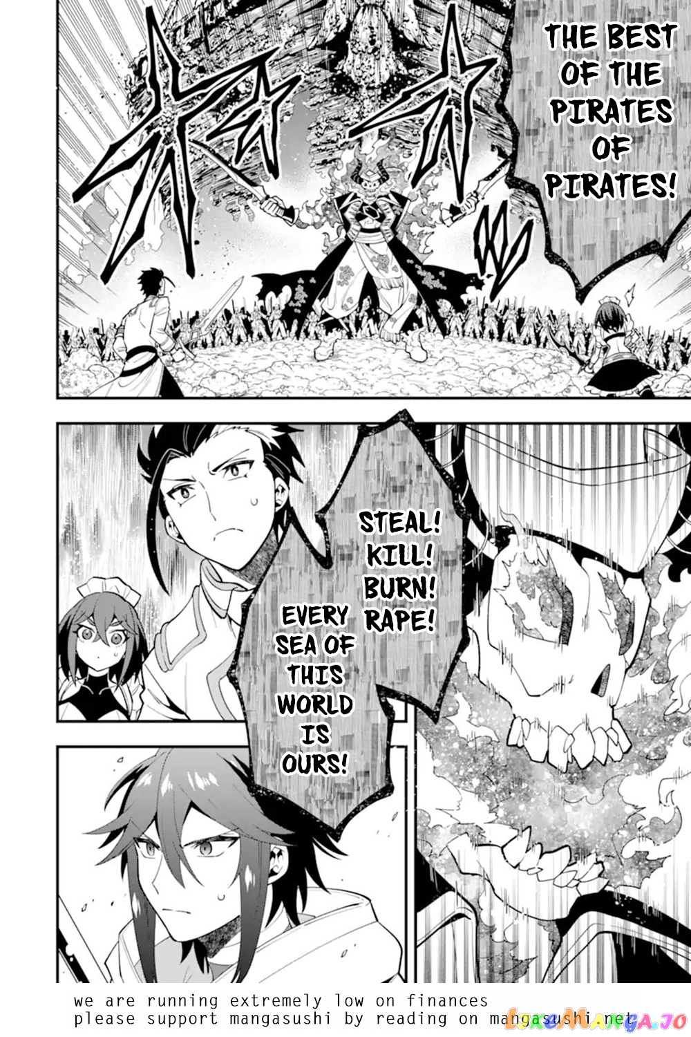 Kouryakuhon o Kushi Suru Saikyou no Mahoutsukai ~< Meirei sa Sero > to wa Iwa Senai Oreryuu Mao Tobatsu Saizen Ruuto ~ chapter 43.1 - page 15