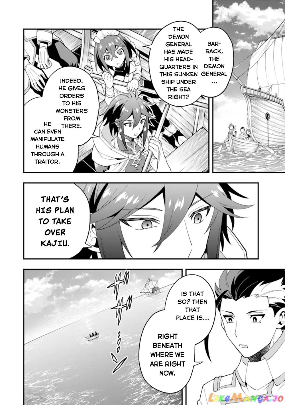 Kouryakuhon o Kushi Suru Saikyou no Mahoutsukai ~< Meirei sa Sero > to wa Iwa Senai Oreryuu Mao Tobatsu Saizen Ruuto ~ chapter 43.1 - page 3