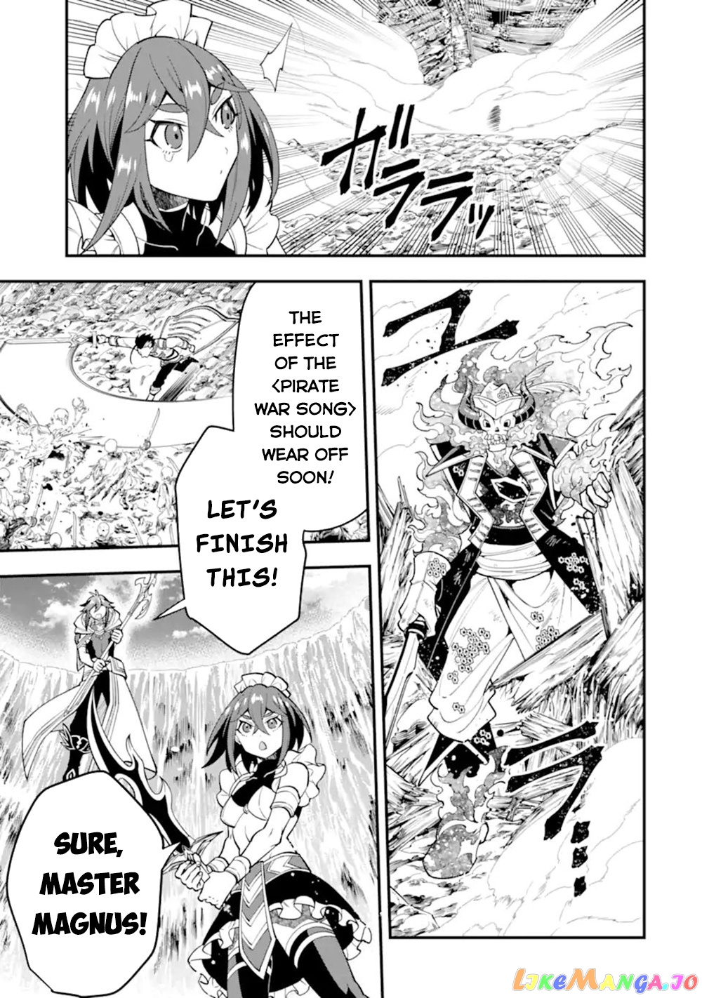 Kouryakuhon o Kushi Suru Saikyou no Mahoutsukai ~< Meirei sa Sero > to wa Iwa Senai Oreryuu Mao Tobatsu Saizen Ruuto ~ chapter 43.2 - page 12