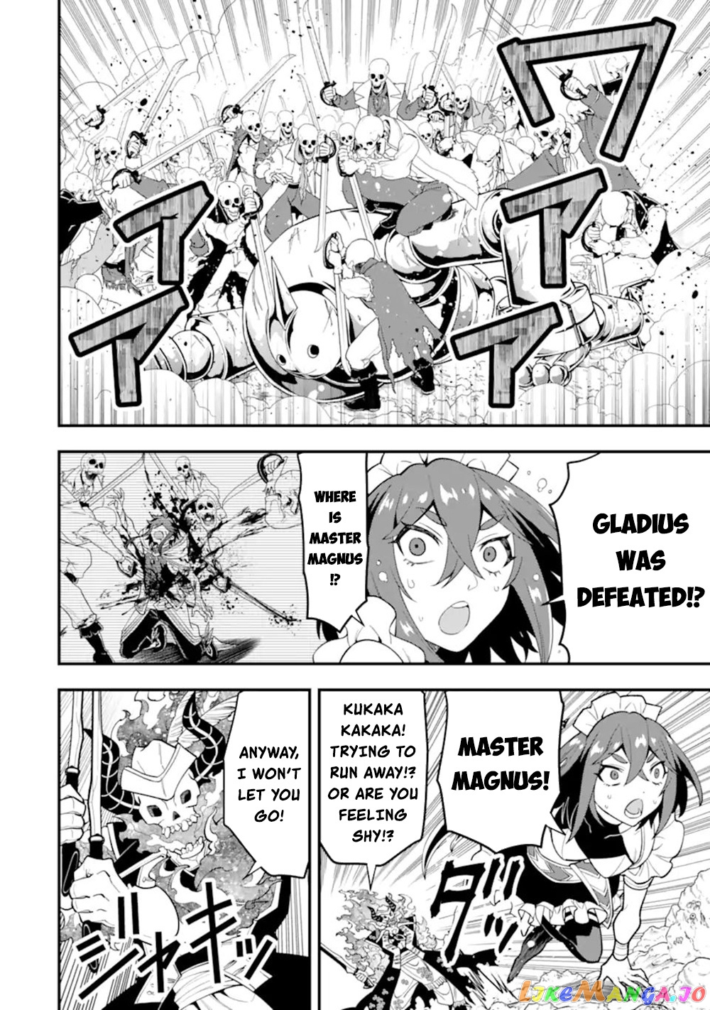 Kouryakuhon o Kushi Suru Saikyou no Mahoutsukai ~< Meirei sa Sero > to wa Iwa Senai Oreryuu Mao Tobatsu Saizen Ruuto ~ chapter 43.2 - page 5