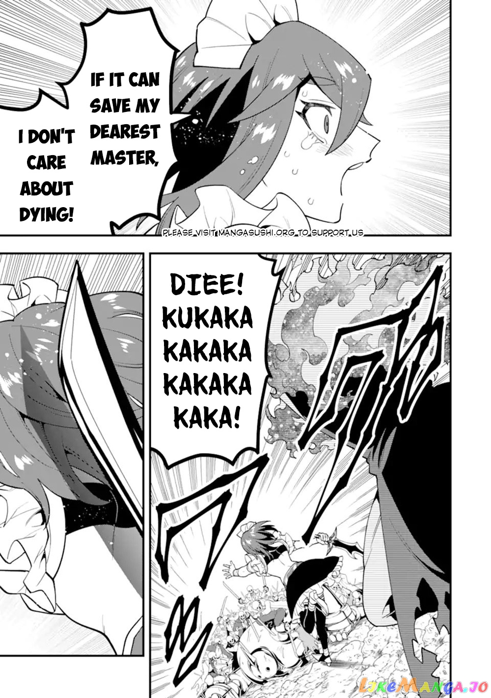 Kouryakuhon o Kushi Suru Saikyou no Mahoutsukai ~< Meirei sa Sero > to wa Iwa Senai Oreryuu Mao Tobatsu Saizen Ruuto ~ chapter 43.2 - page 6