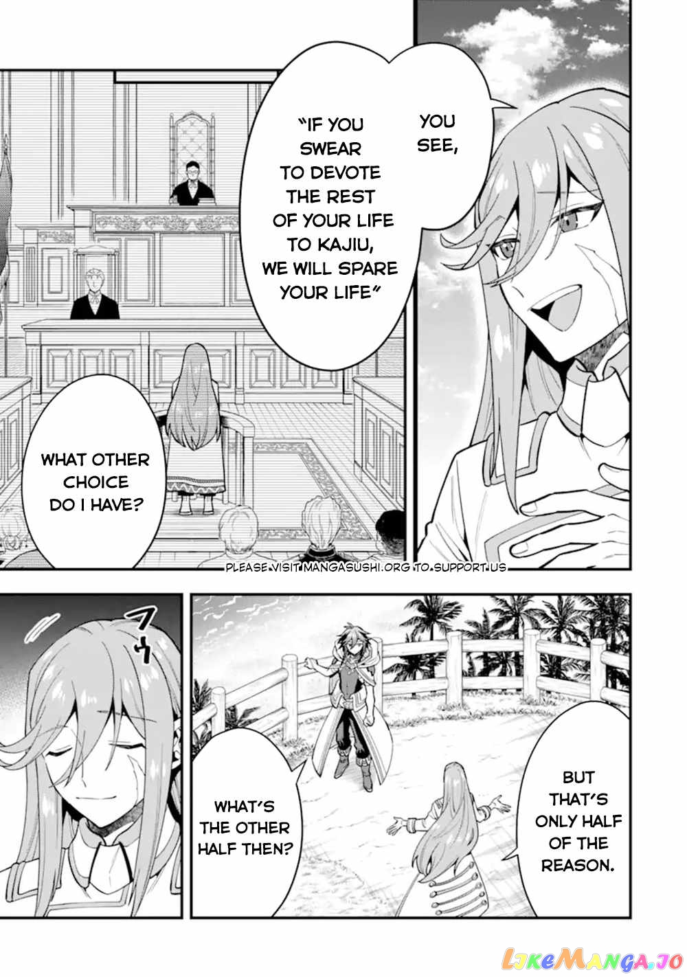 Kouryakuhon o Kushi Suru Saikyou no Mahoutsukai ~< Meirei sa Sero > to wa Iwa Senai Oreryuu Mao Tobatsu Saizen Ruuto ~ chapter 44 - page 6