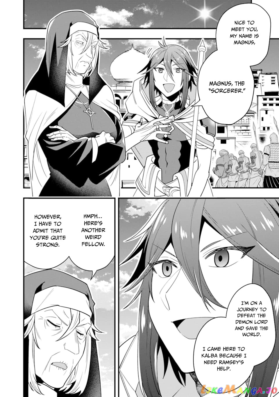 Kouryakuhon o Kushi Suru Saikyou no Mahoutsukai ~< Meirei sa Sero > to wa Iwa Senai Oreryuu Mao Tobatsu Saizen Ruuto ~ chapter 17 - page 7