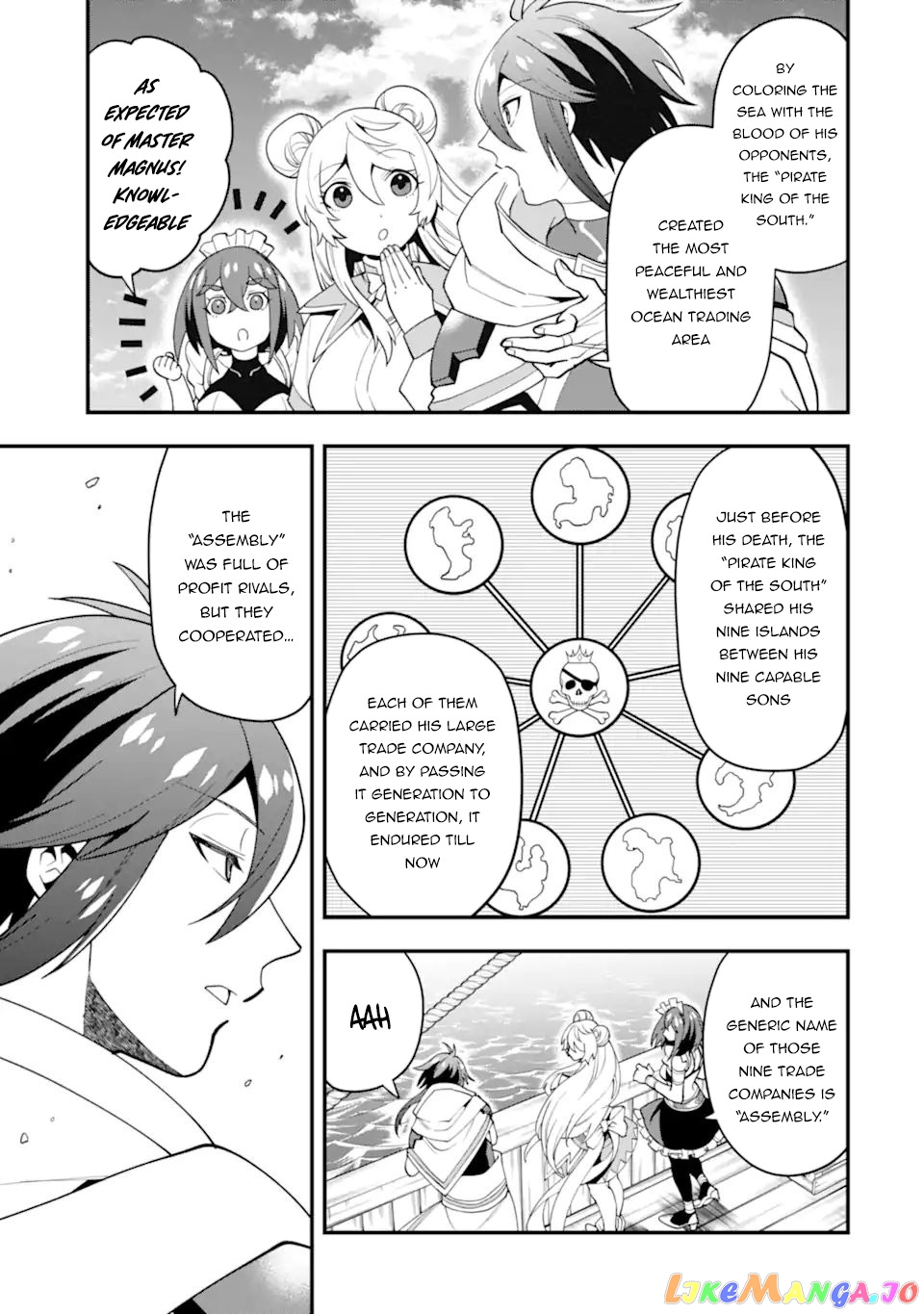 Kouryakuhon o Kushi Suru Saikyou no Mahoutsukai ~< Meirei sa Sero > to wa Iwa Senai Oreryuu Mao Tobatsu Saizen Ruuto ~ chapter 31 - page 12