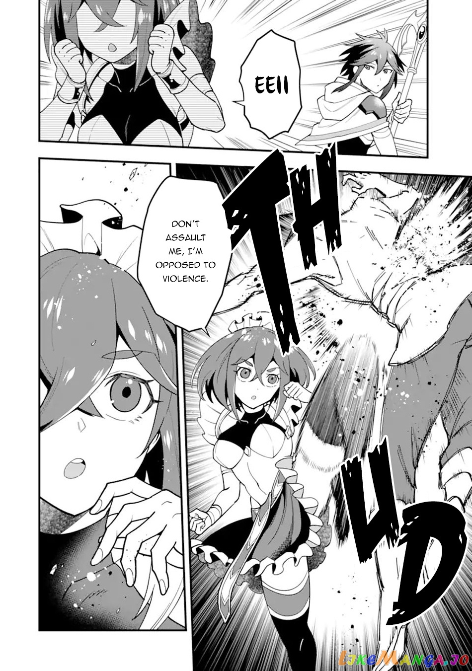 Kouryakuhon o Kushi Suru Saikyou no Mahoutsukai ~< Meirei sa Sero > to wa Iwa Senai Oreryuu Mao Tobatsu Saizen Ruuto ~ chapter 31 - page 21