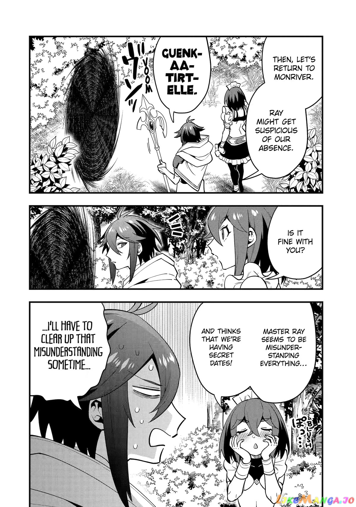Kouryakuhon o Kushi Suru Saikyou no Mahoutsukai ~< Meirei sa Sero > to wa Iwa Senai Oreryuu Mao Tobatsu Saizen Ruuto ~ chapter 45 - page 30