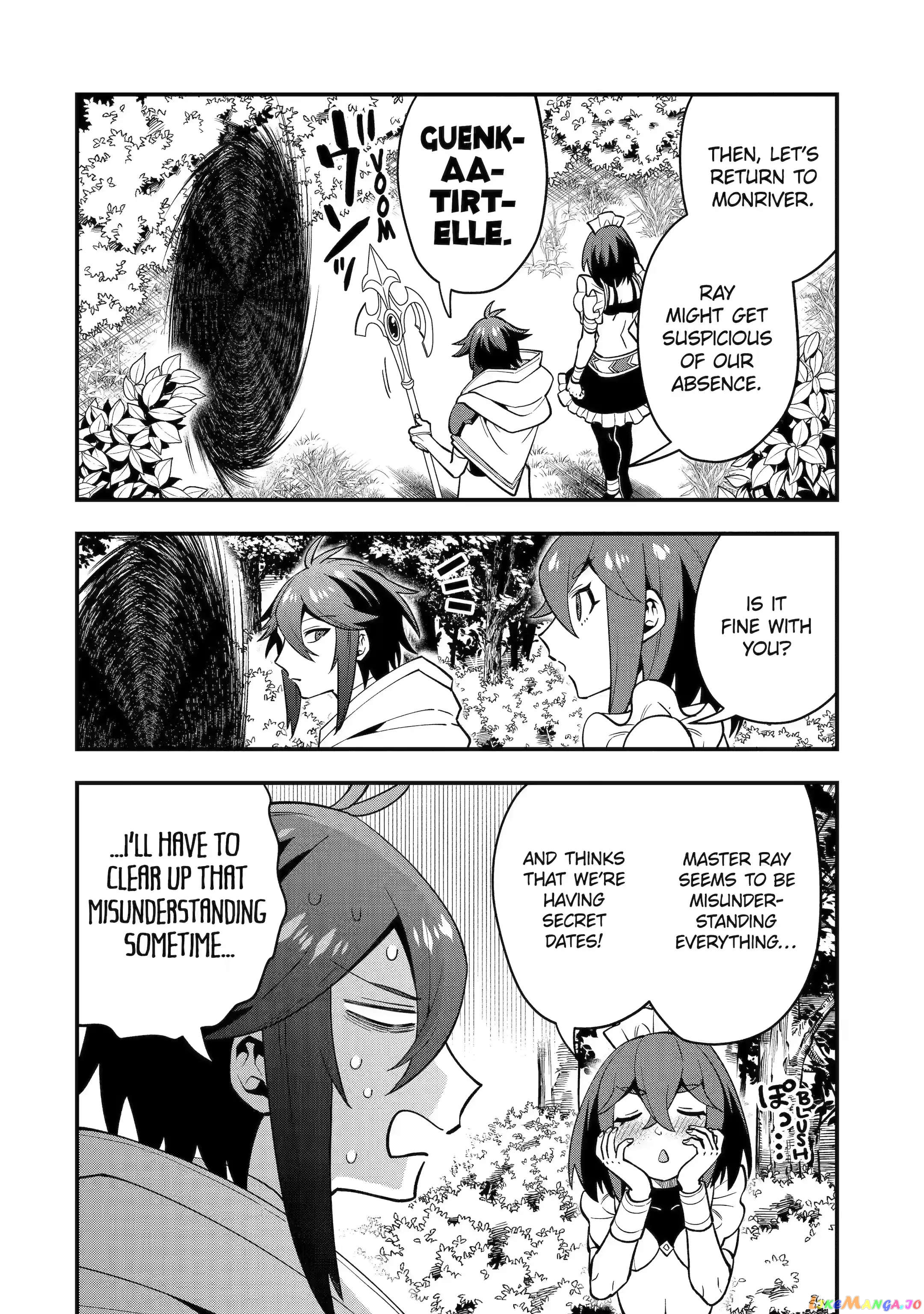 Kouryakuhon o Kushi Suru Saikyou no Mahoutsukai ~< Meirei sa Sero > to wa Iwa Senai Oreryuu Mao Tobatsu Saizen Ruuto ~ chapter 45.3 - page 11