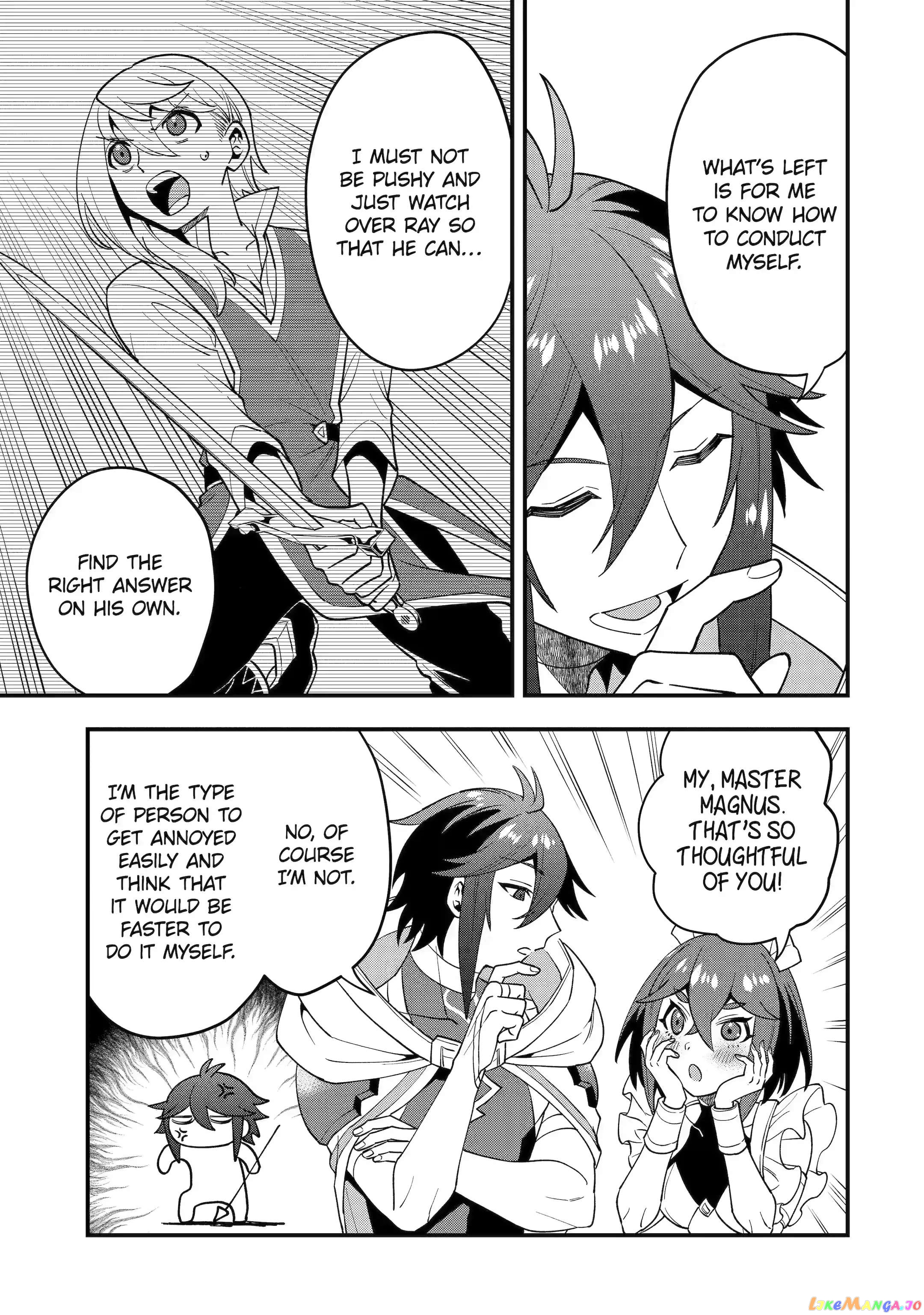 Kouryakuhon o Kushi Suru Saikyou no Mahoutsukai ~< Meirei sa Sero > to wa Iwa Senai Oreryuu Mao Tobatsu Saizen Ruuto ~ chapter 45.3 - page 8