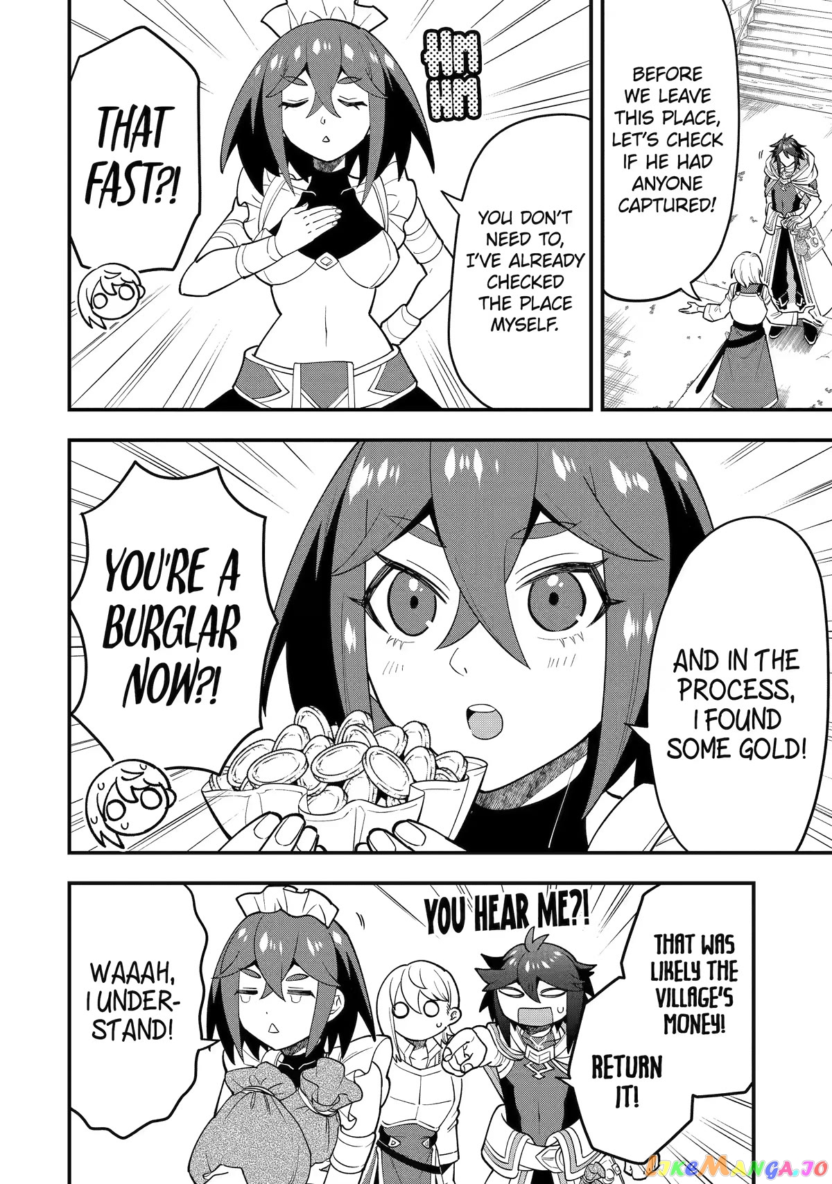 Kouryakuhon o Kushi Suru Saikyou no Mahoutsukai ~< Meirei sa Sero > to wa Iwa Senai Oreryuu Mao Tobatsu Saizen Ruuto ~ chapter 46 - page 29