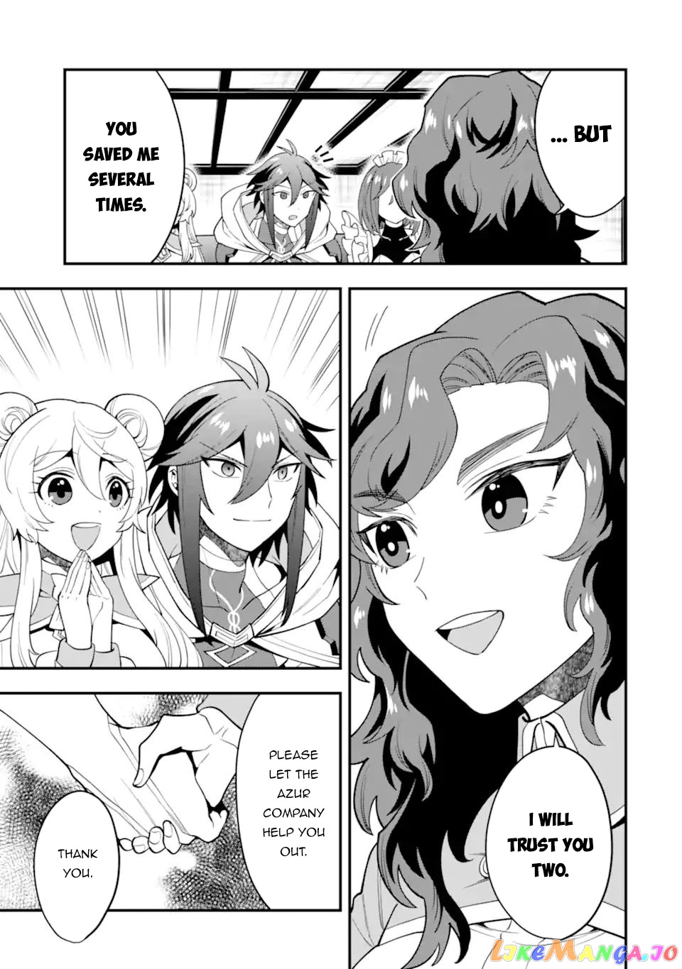 Kouryakuhon o Kushi Suru Saikyou no Mahoutsukai ~< Meirei sa Sero > to wa Iwa Senai Oreryuu Mao Tobatsu Saizen Ruuto ~ chapter 34.1 - page 12