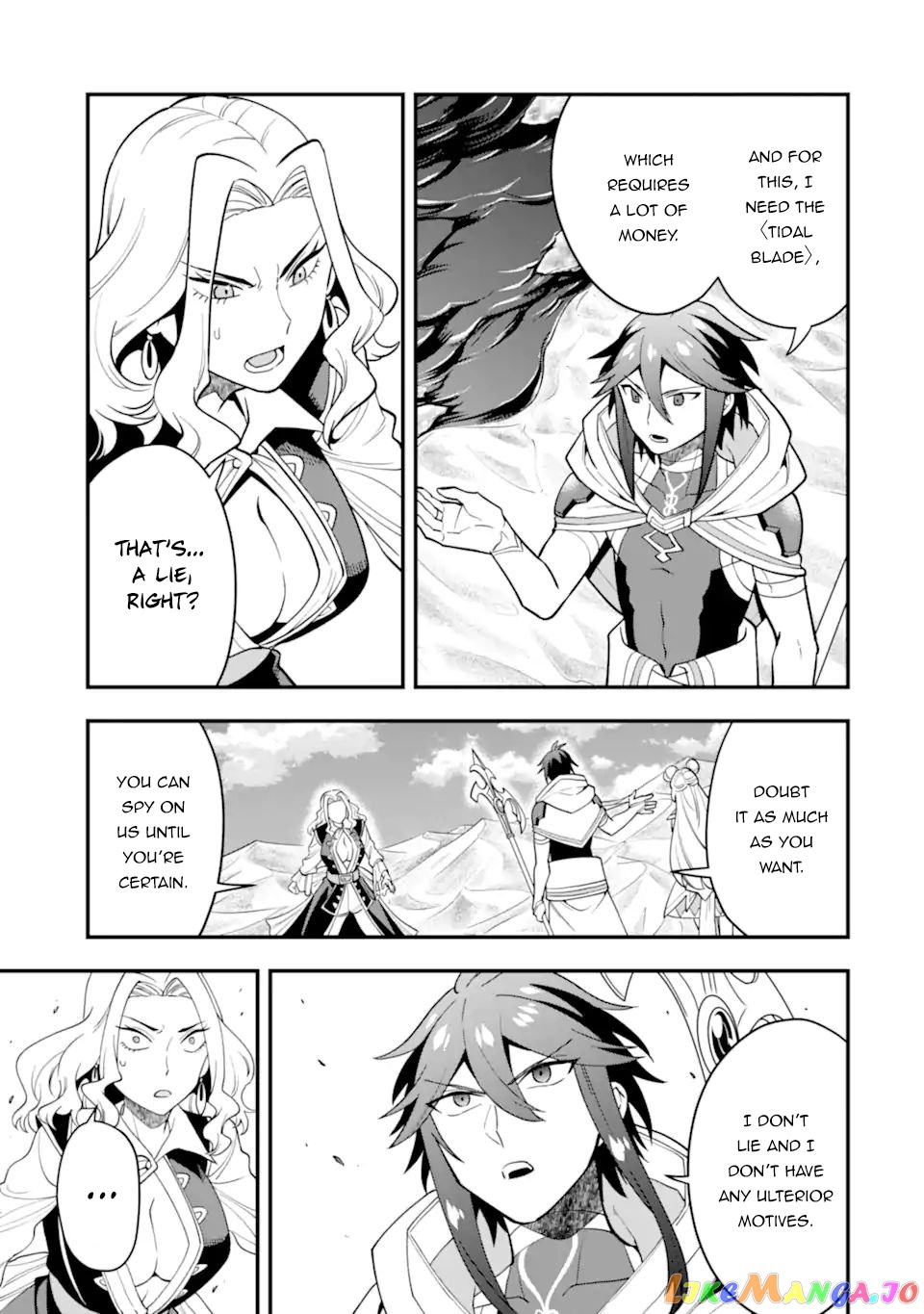 Kouryakuhon o Kushi Suru Saikyou no Mahoutsukai ~< Meirei sa Sero > to wa Iwa Senai Oreryuu Mao Tobatsu Saizen Ruuto ~ chapter 34.2 - page 11