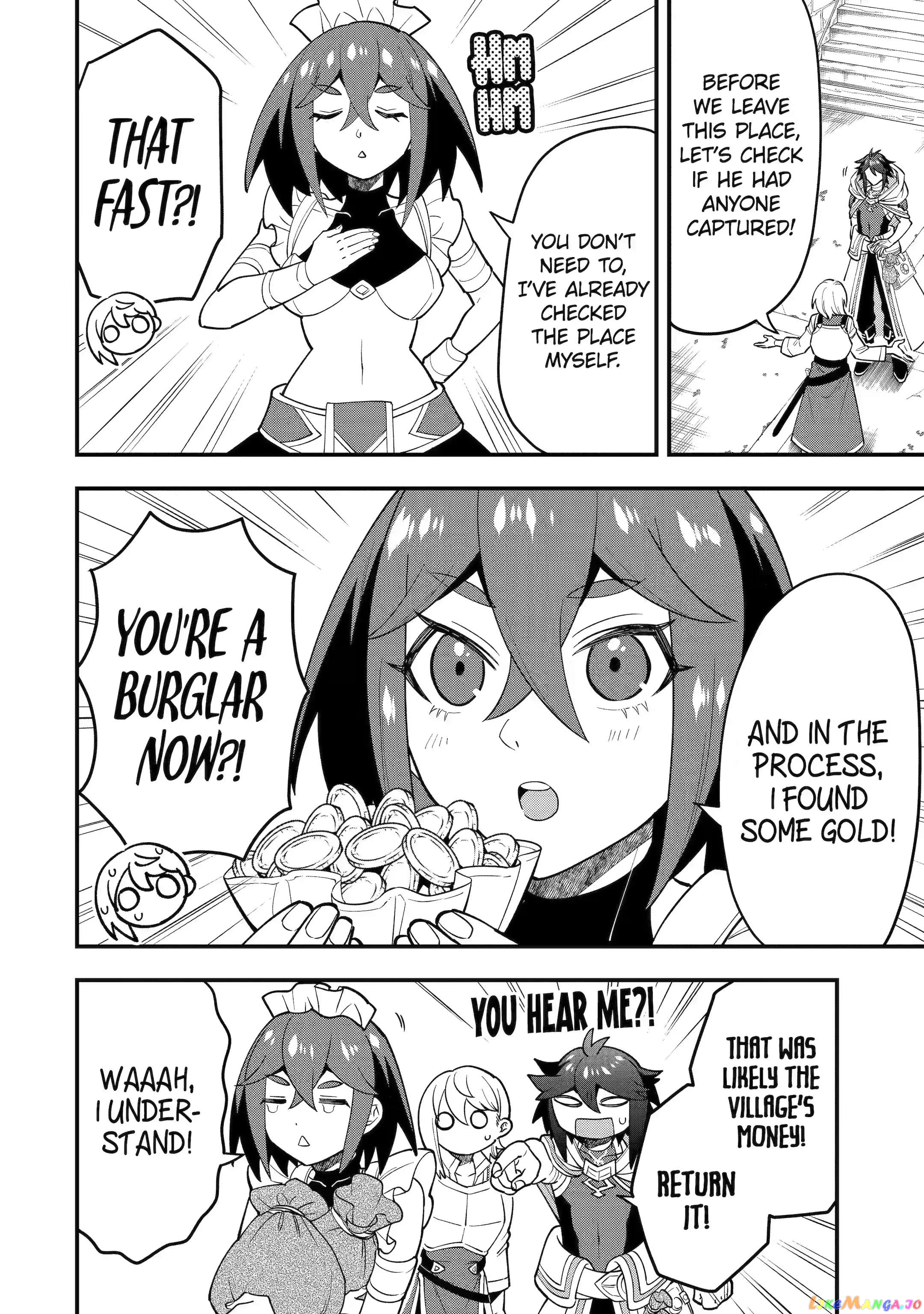 Kouryakuhon o Kushi Suru Saikyou no Mahoutsukai ~< Meirei sa Sero > to wa Iwa Senai Oreryuu Mao Tobatsu Saizen Ruuto ~ chapter 46.3 - page 10