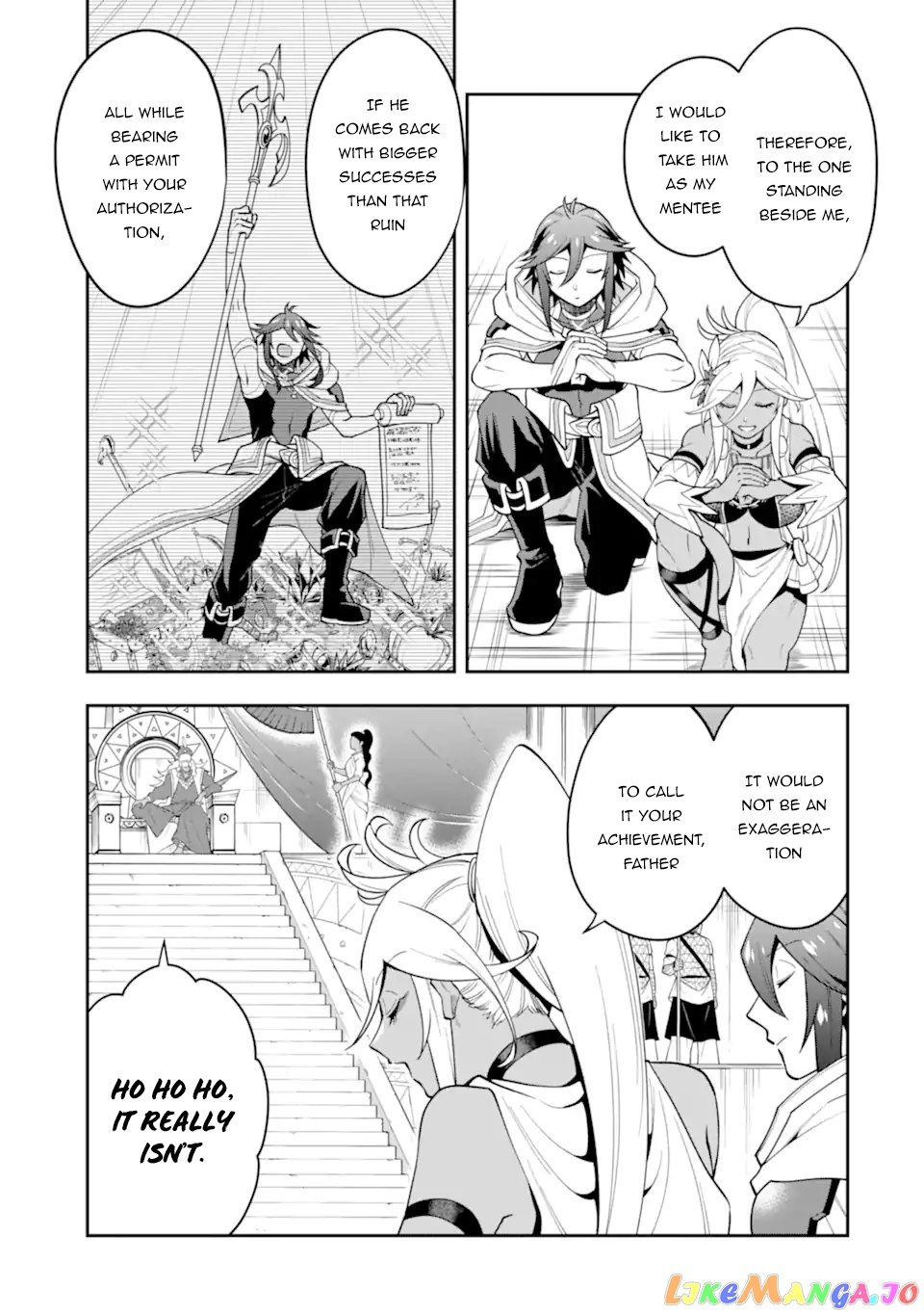 Kouryakuhon o Kushi Suru Saikyou no Mahoutsukai ~< Meirei sa Sero > to wa Iwa Senai Oreryuu Mao Tobatsu Saizen Ruuto ~ chapter 26 - page 12