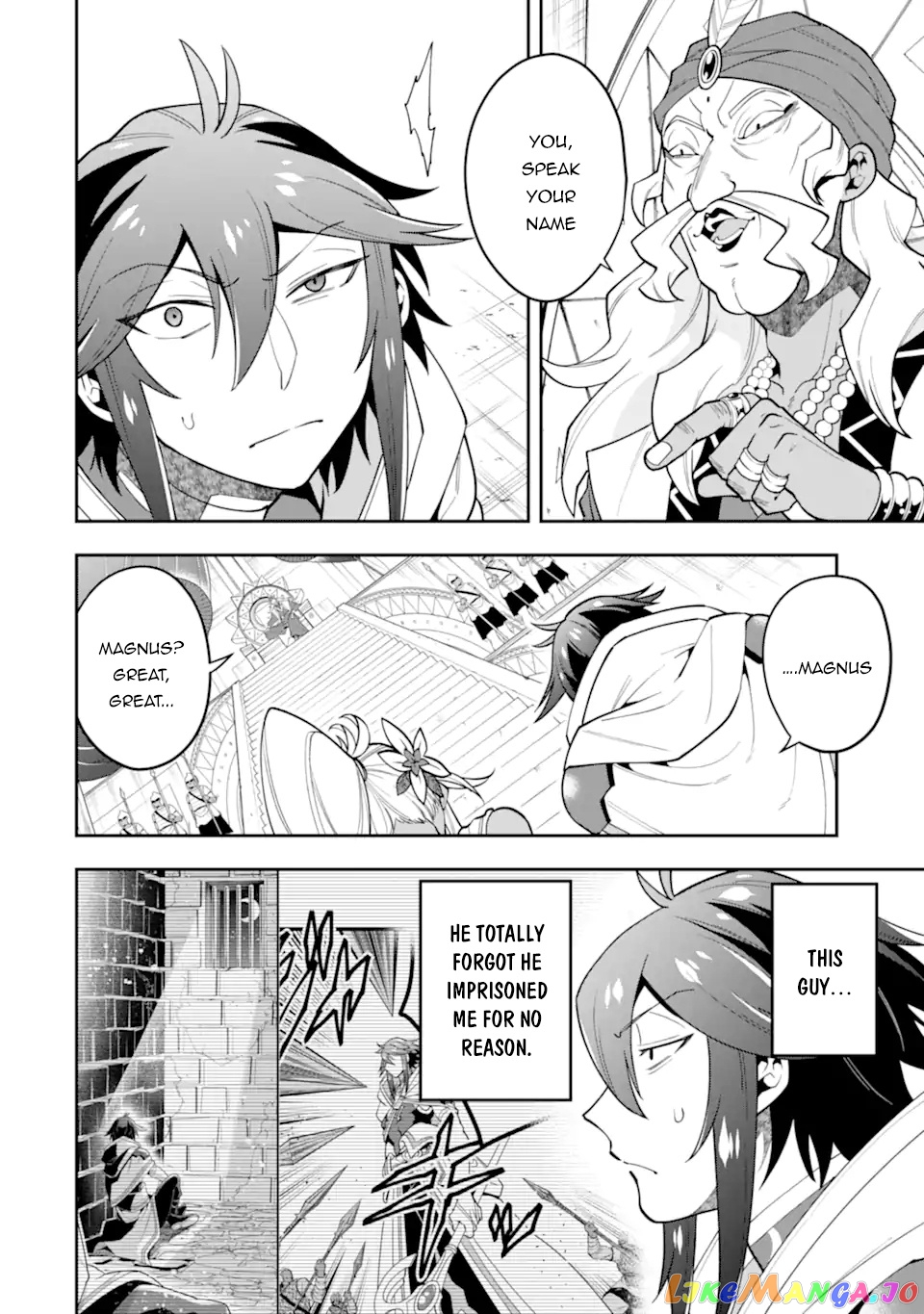 Kouryakuhon o Kushi Suru Saikyou no Mahoutsukai ~< Meirei sa Sero > to wa Iwa Senai Oreryuu Mao Tobatsu Saizen Ruuto ~ chapter 26 - page 13