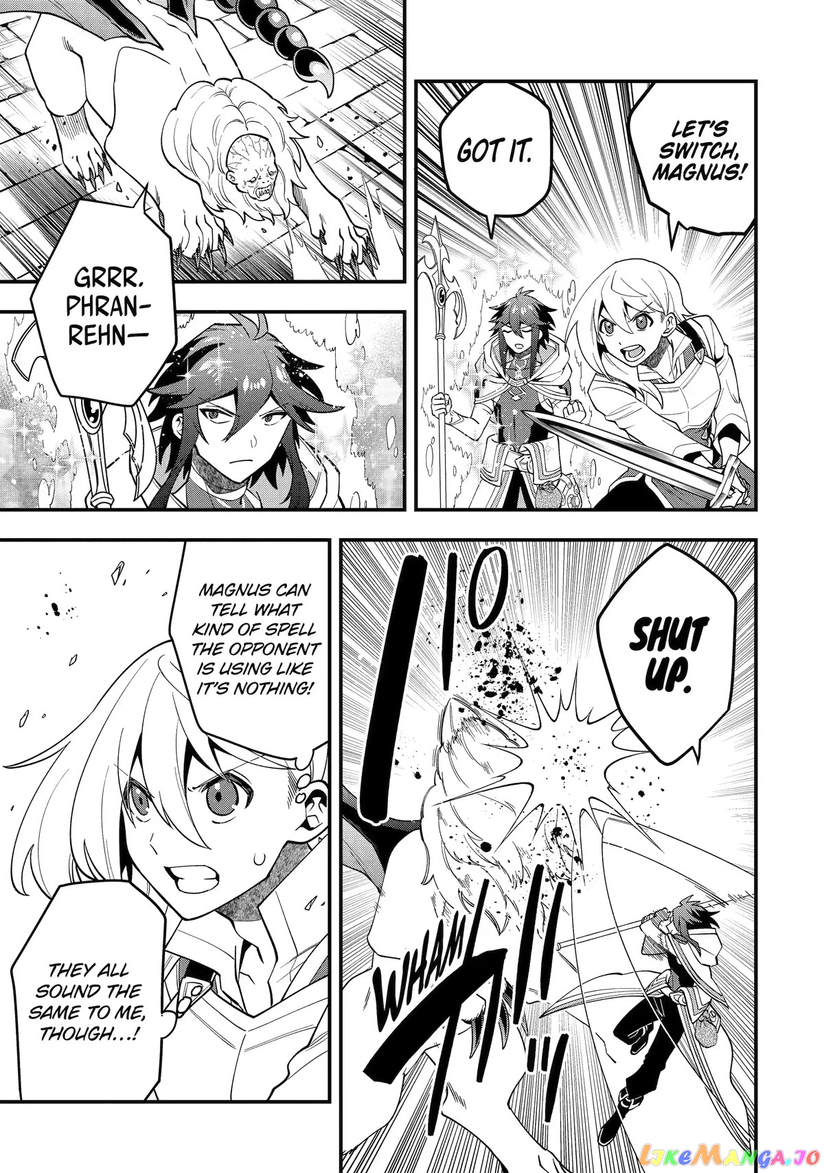 Kouryakuhon o Kushi Suru Saikyou no Mahoutsukai ~< Meirei sa Sero > to wa Iwa Senai Oreryuu Mao Tobatsu Saizen Ruuto ~ chapter 47 - page 19