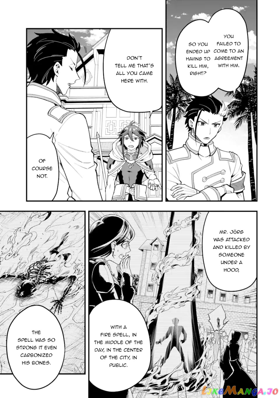 Kouryakuhon o Kushi Suru Saikyou no Mahoutsukai ~< Meirei sa Sero > to wa Iwa Senai Oreryuu Mao Tobatsu Saizen Ruuto ~ chapter 38.1 - page 14