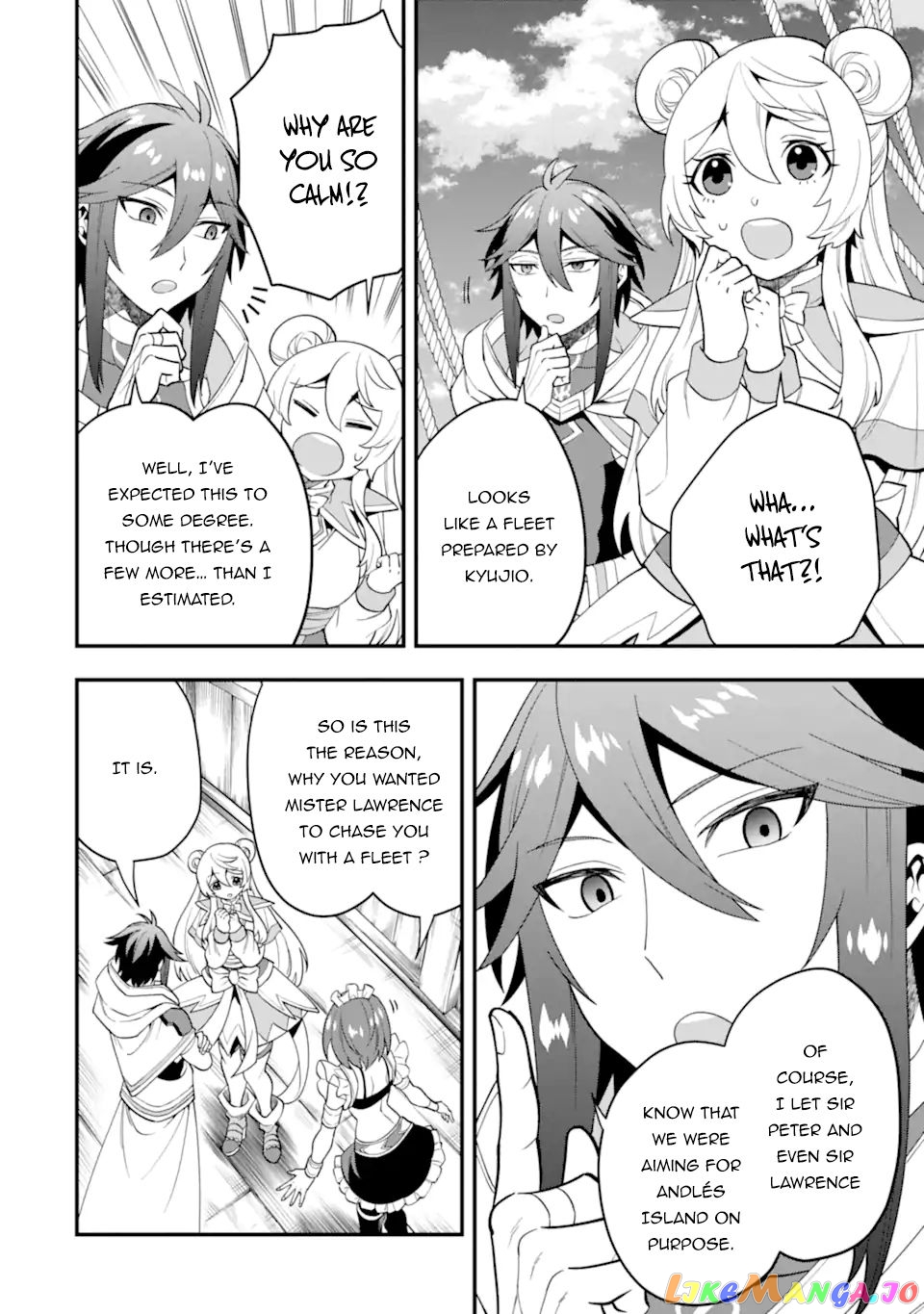 Kouryakuhon o Kushi Suru Saikyou no Mahoutsukai ~< Meirei sa Sero > to wa Iwa Senai Oreryuu Mao Tobatsu Saizen Ruuto ~ chapter 39.1 - page 32