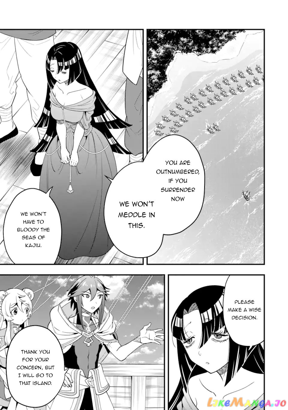 Kouryakuhon o Kushi Suru Saikyou no Mahoutsukai ~< Meirei sa Sero > to wa Iwa Senai Oreryuu Mao Tobatsu Saizen Ruuto ~ chapter 39.2 - page 9