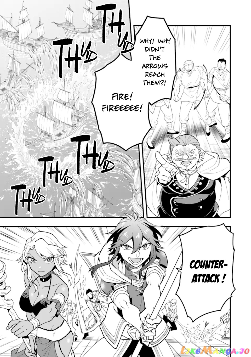 Kouryakuhon o Kushi Suru Saikyou no Mahoutsukai ~< Meirei sa Sero > to wa Iwa Senai Oreryuu Mao Tobatsu Saizen Ruuto ~ chapter 40.1 - page 10