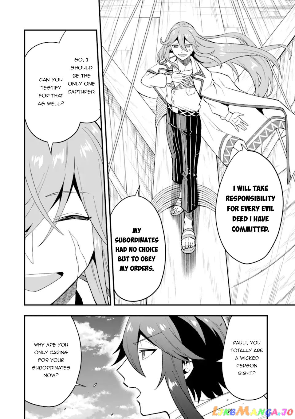 Kouryakuhon o Kushi Suru Saikyou no Mahoutsukai ~< Meirei sa Sero > to wa Iwa Senai Oreryuu Mao Tobatsu Saizen Ruuto ~ chapter 40.2 - page 12