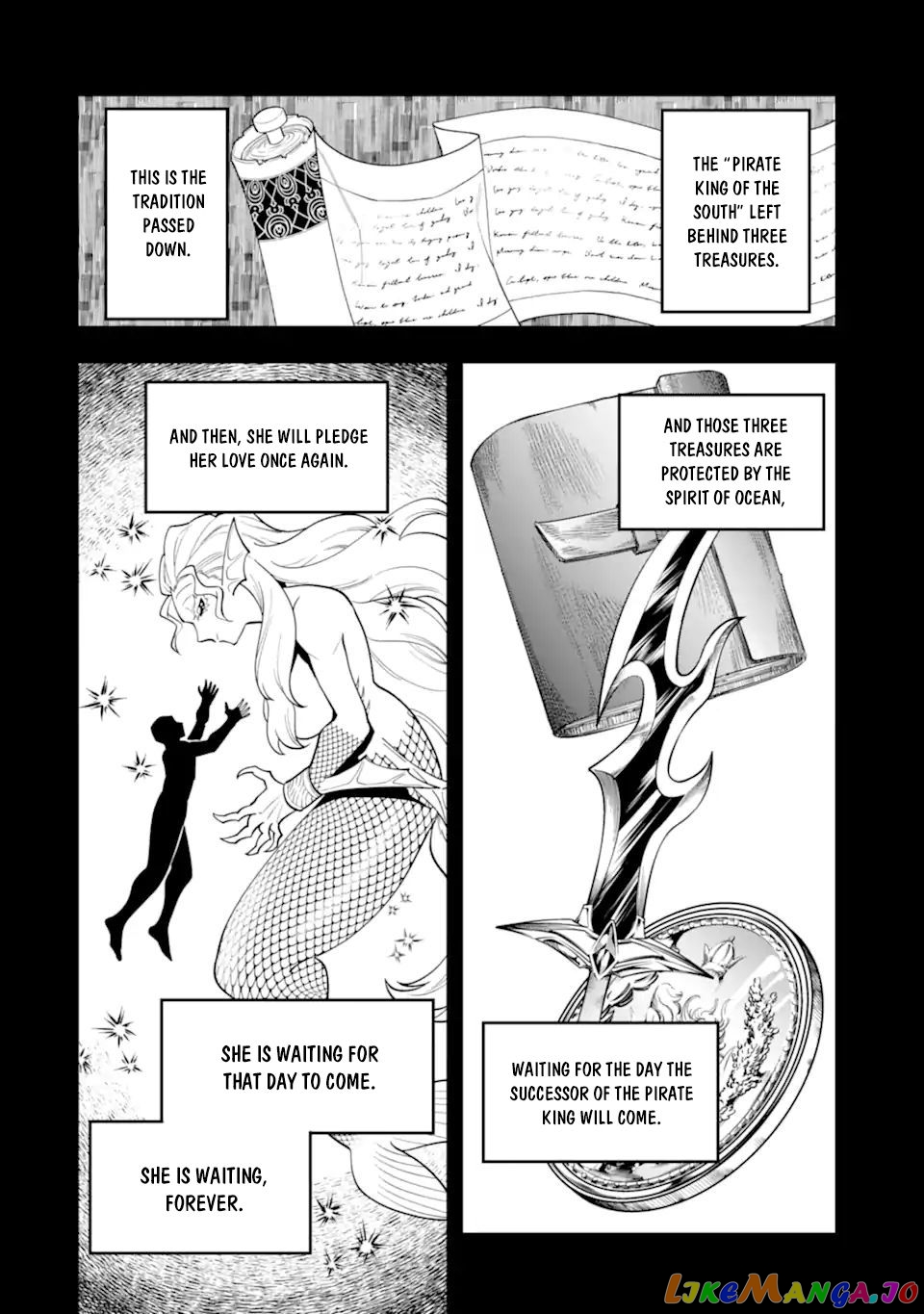 Kouryakuhon o Kushi Suru Saikyou no Mahoutsukai ~< Meirei sa Sero > to wa Iwa Senai Oreryuu Mao Tobatsu Saizen Ruuto ~ chapter 40.2 - page 8