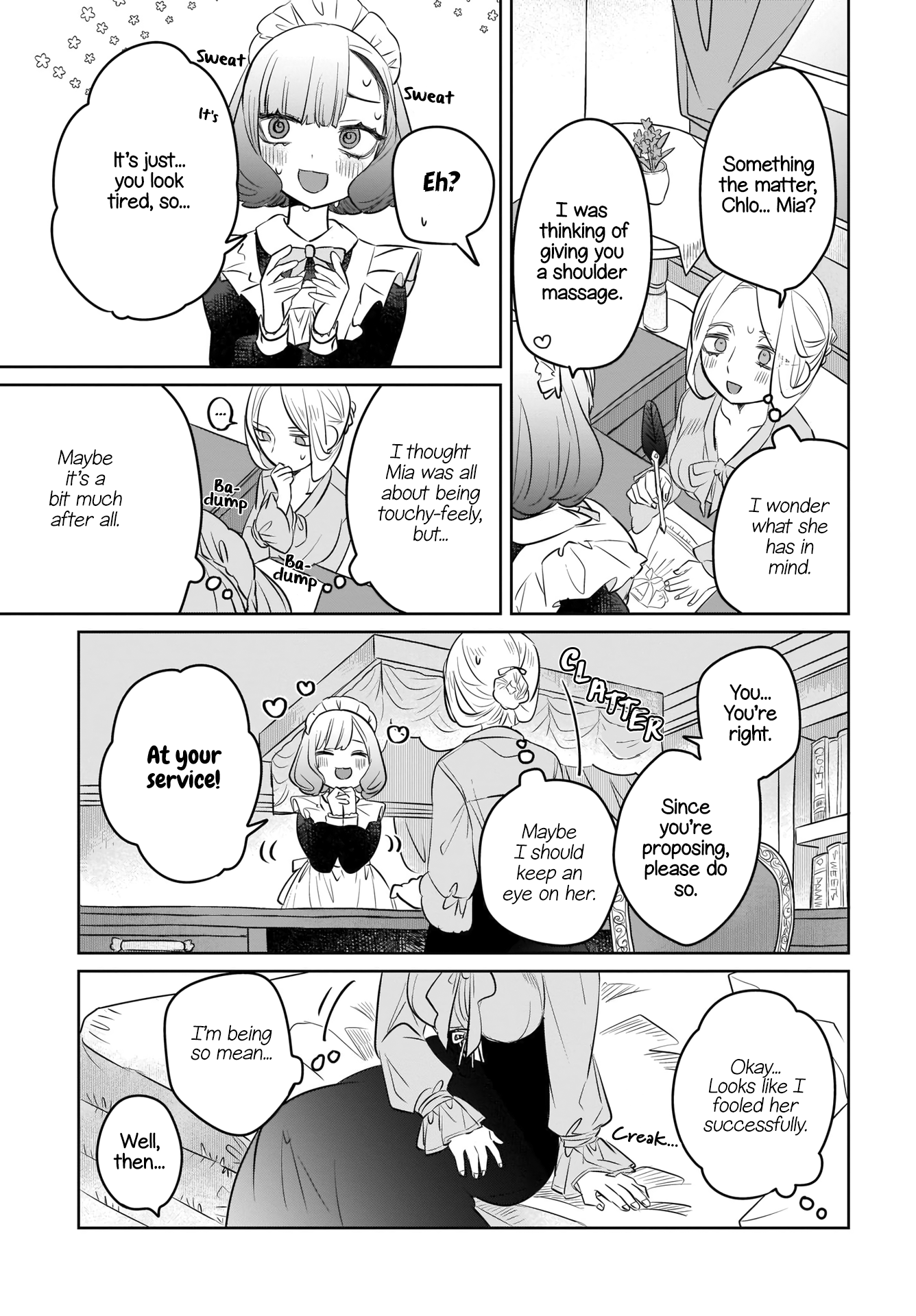 Sensory Sharing Maid-San! chapter 4 - page 11
