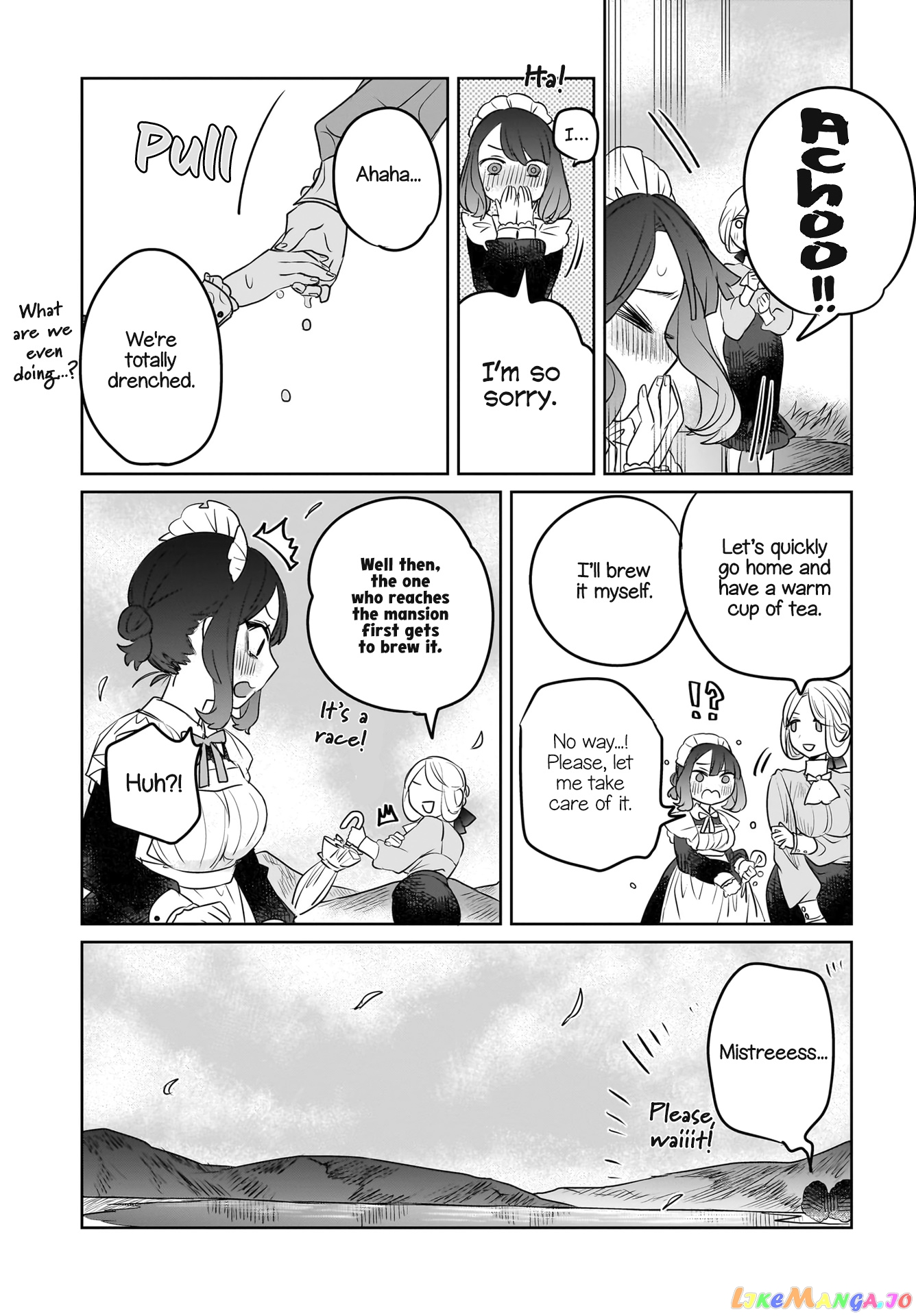 Sensory Sharing Maid-San! chapter 5 - page 19