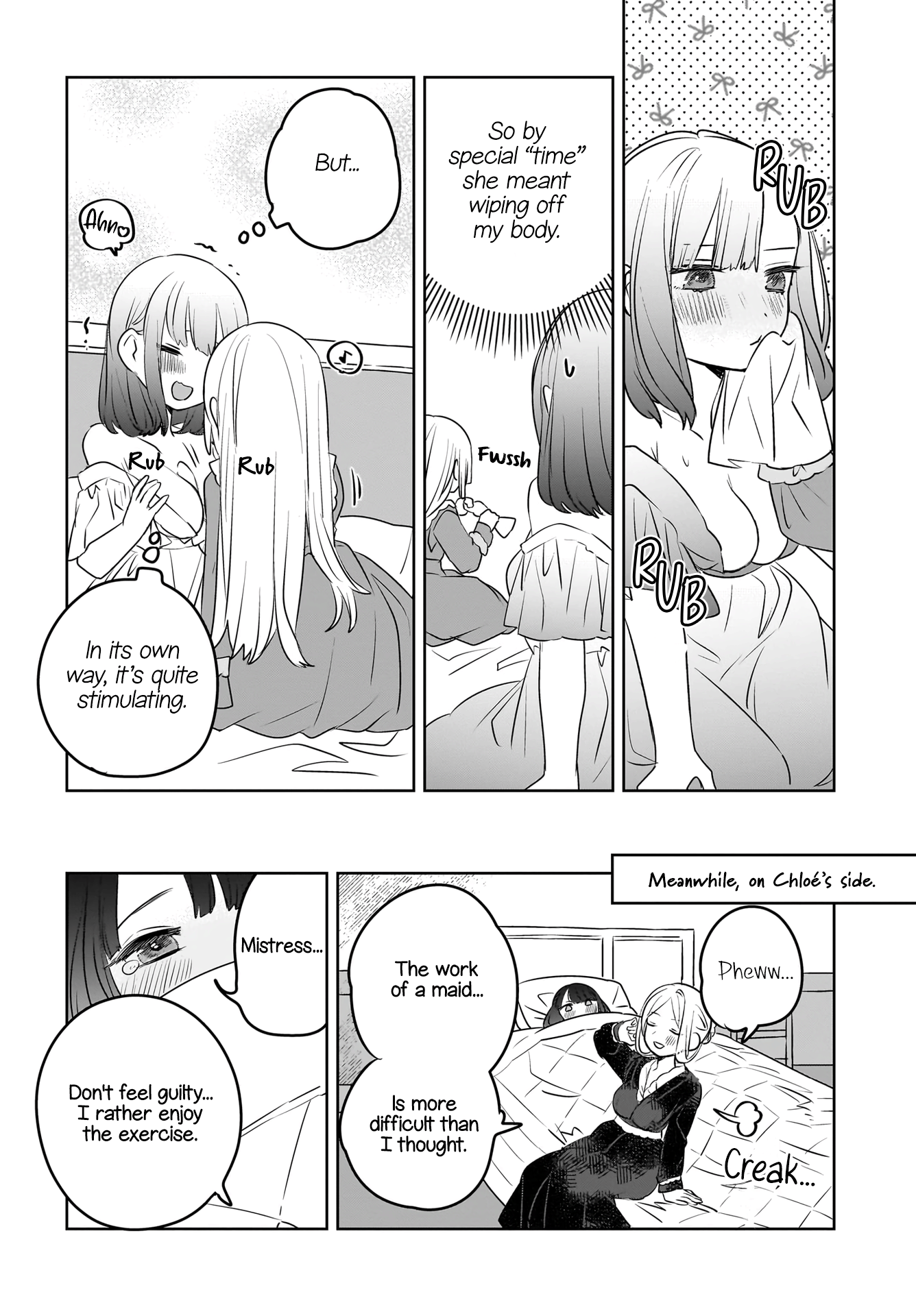 Sensory Sharing Maid-San! chapter 6 - page 10