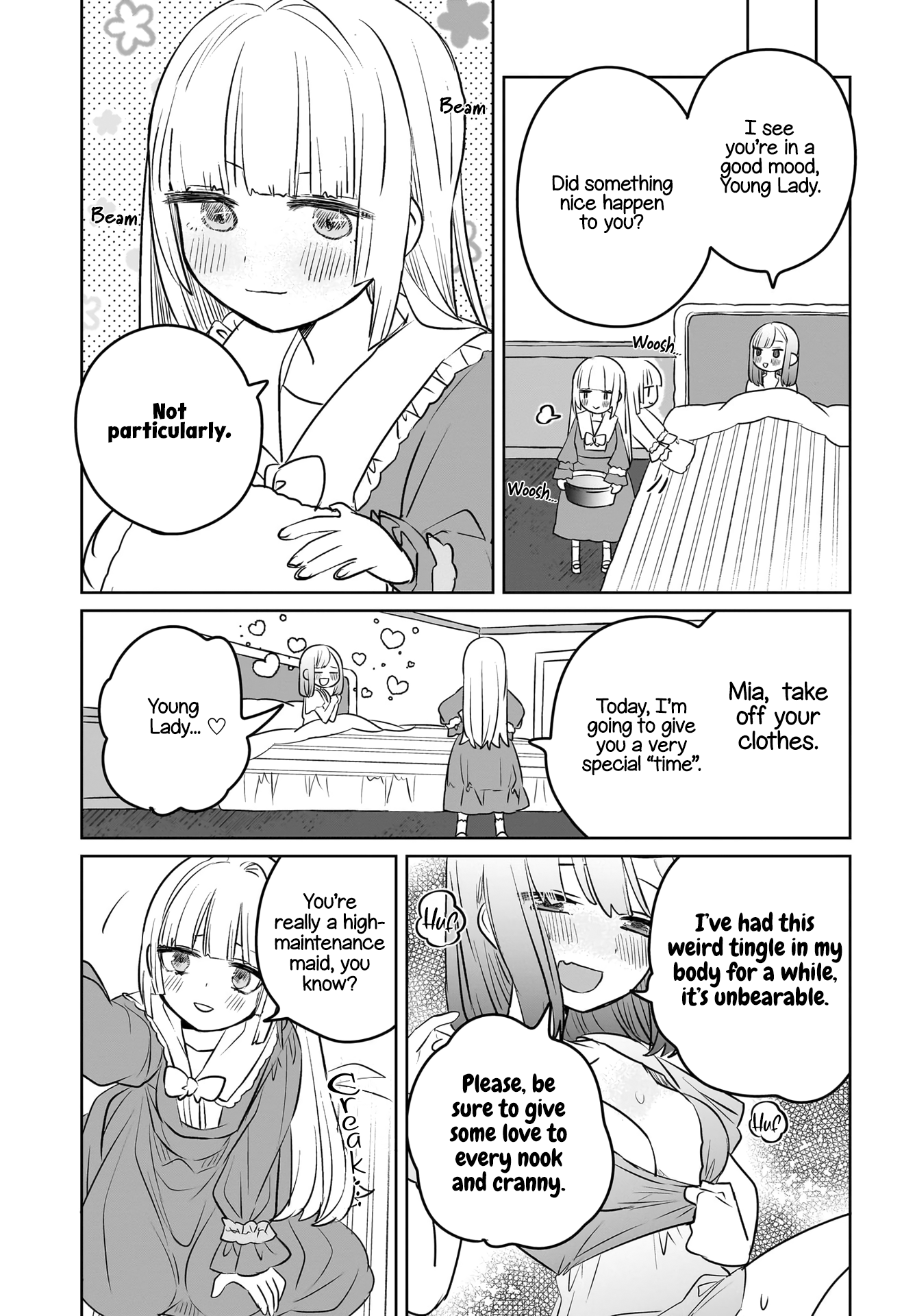 Sensory Sharing Maid-San! chapter 6 - page 9