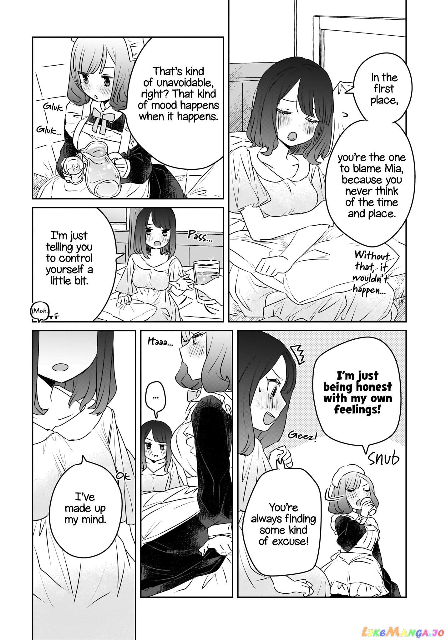 Sensory Sharing Maid-San! chapter 8 - page 14