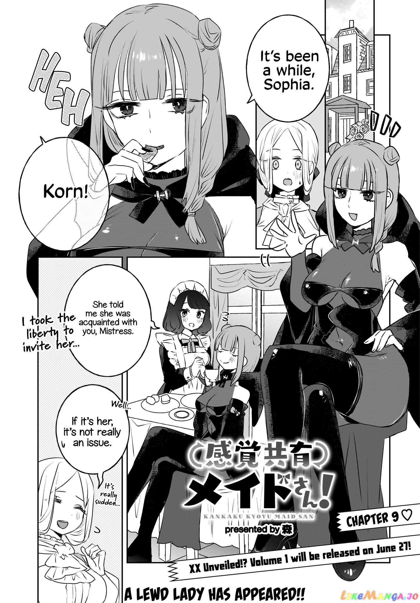 Sensory Sharing Maid-San! chapter 9 - page 1