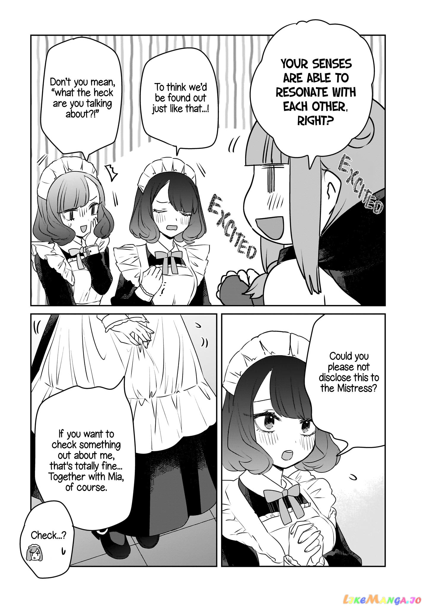Sensory Sharing Maid-San! chapter 9 - page 13