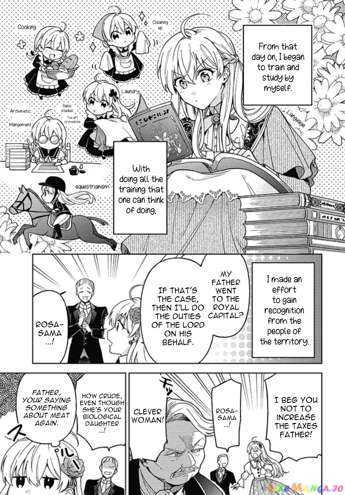 The Rotten Lady Rosa Wants To Watch Over Love From The Shadows chapter 1.1 - page 10