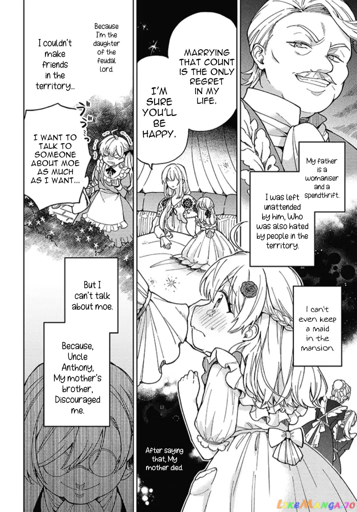 The Rotten Lady Rosa Wants To Watch Over Love From The Shadows chapter 1.1 - page 7