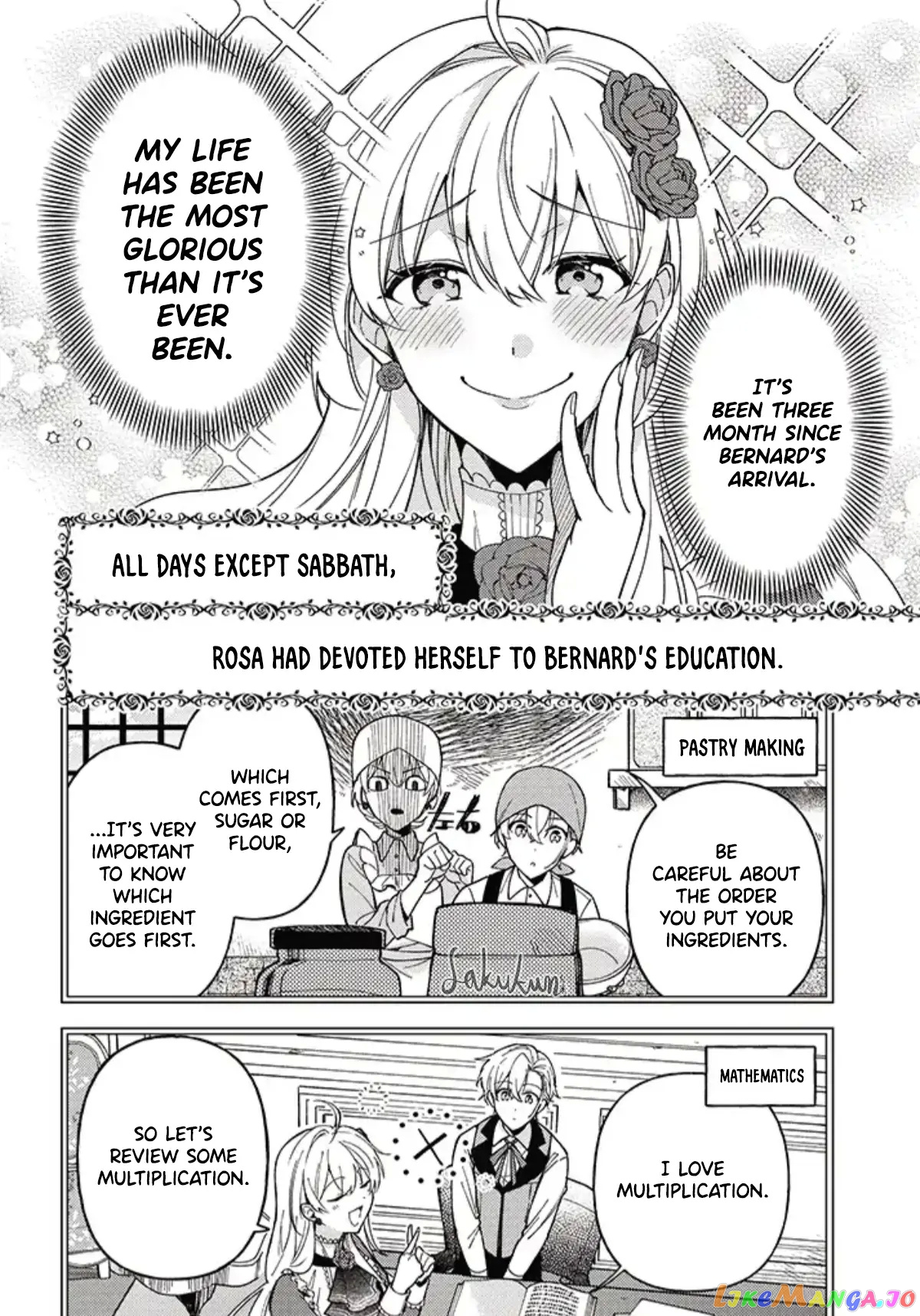 The Rotten Lady Rosa Wants To Watch Over Love From The Shadows chapter 2.1 - page 2