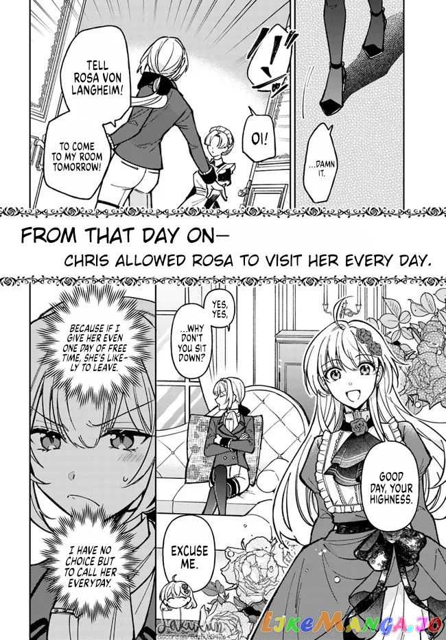 The Rotten Lady Rosa Wants To Watch Over Love From The Shadows chapter 8.1 - page 14