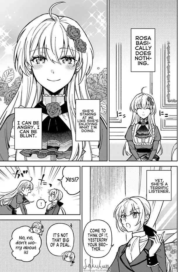 The Rotten Lady Rosa Wants To Watch Over Love From The Shadows chapter 8.2 - page 1