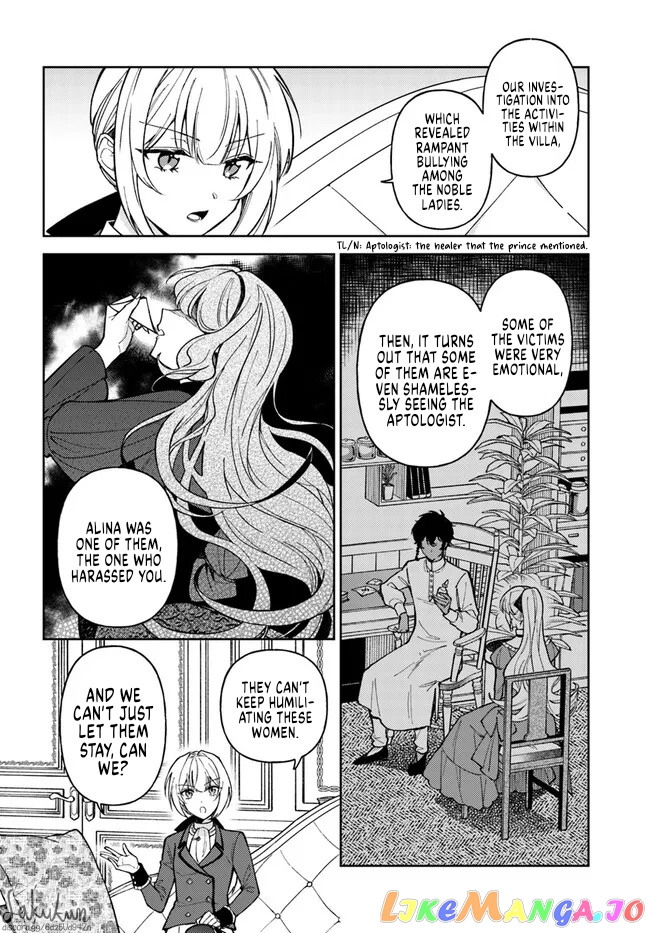 The Rotten Lady Rosa Wants To Watch Over Love From The Shadows chapter 9.1 - page 6
