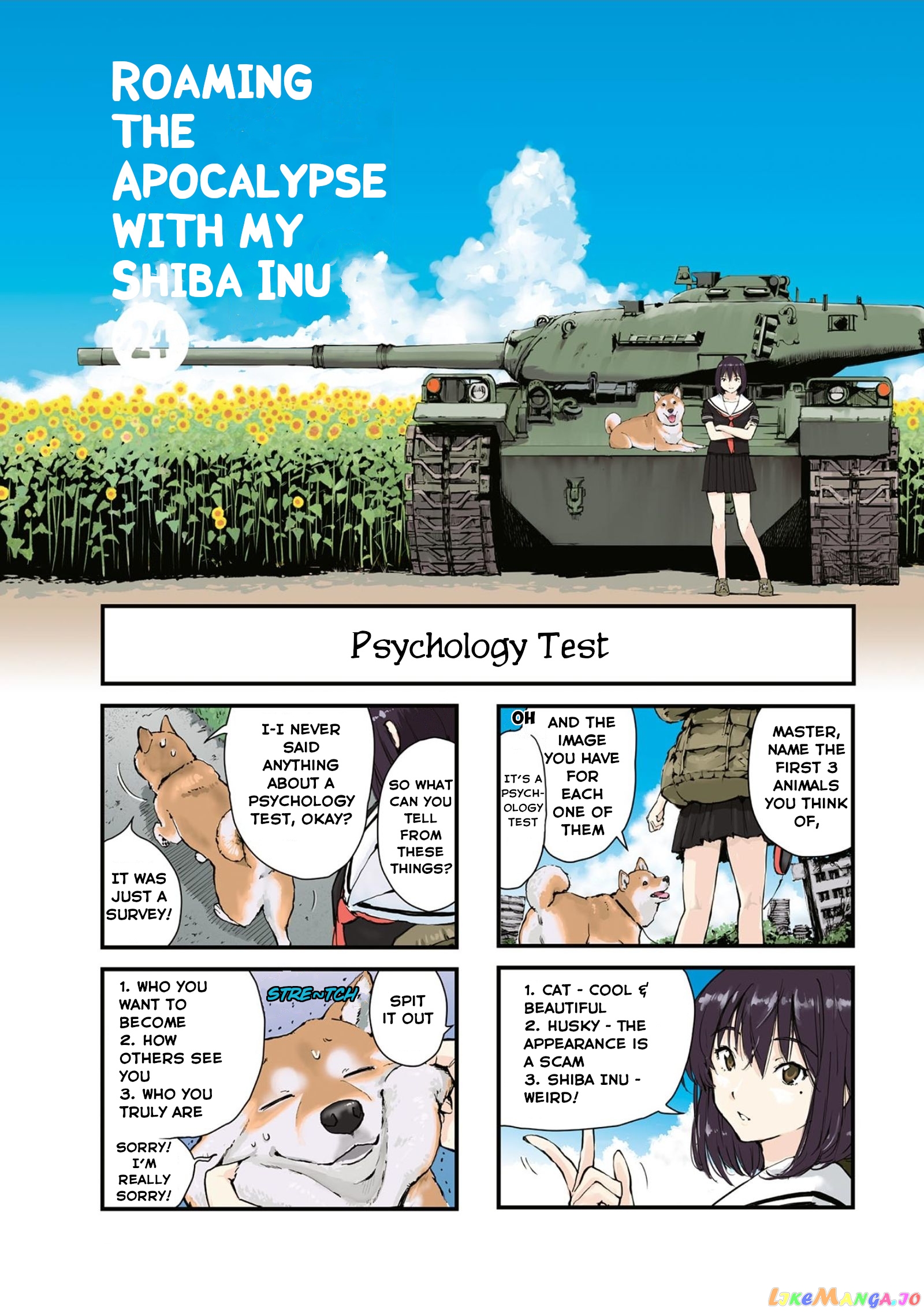 Roaming The Apocalypse With My Shiba Inu chapter 24 - page 1