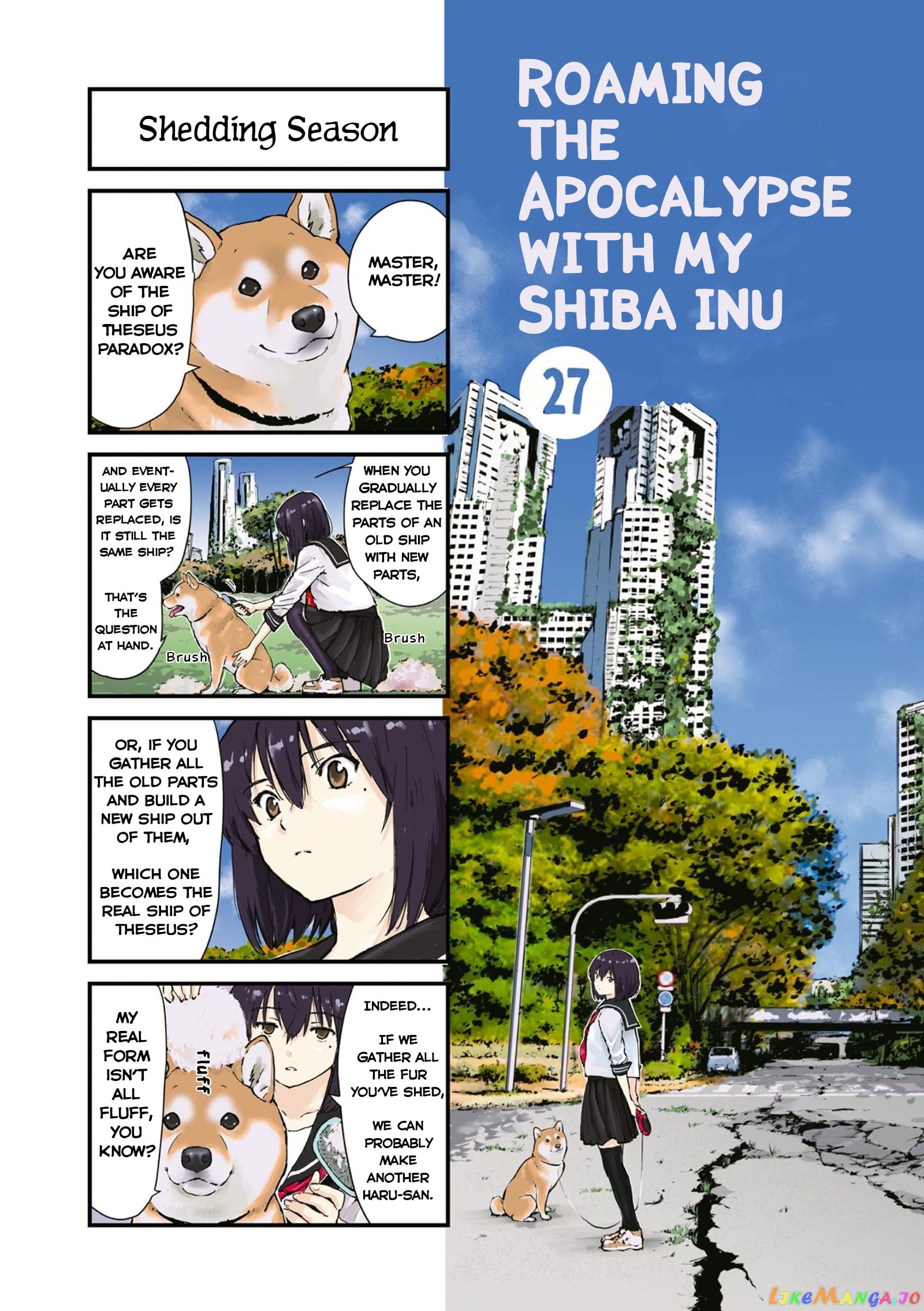 Roaming The Apocalypse With My Shiba Inu chapter 27 - page 1