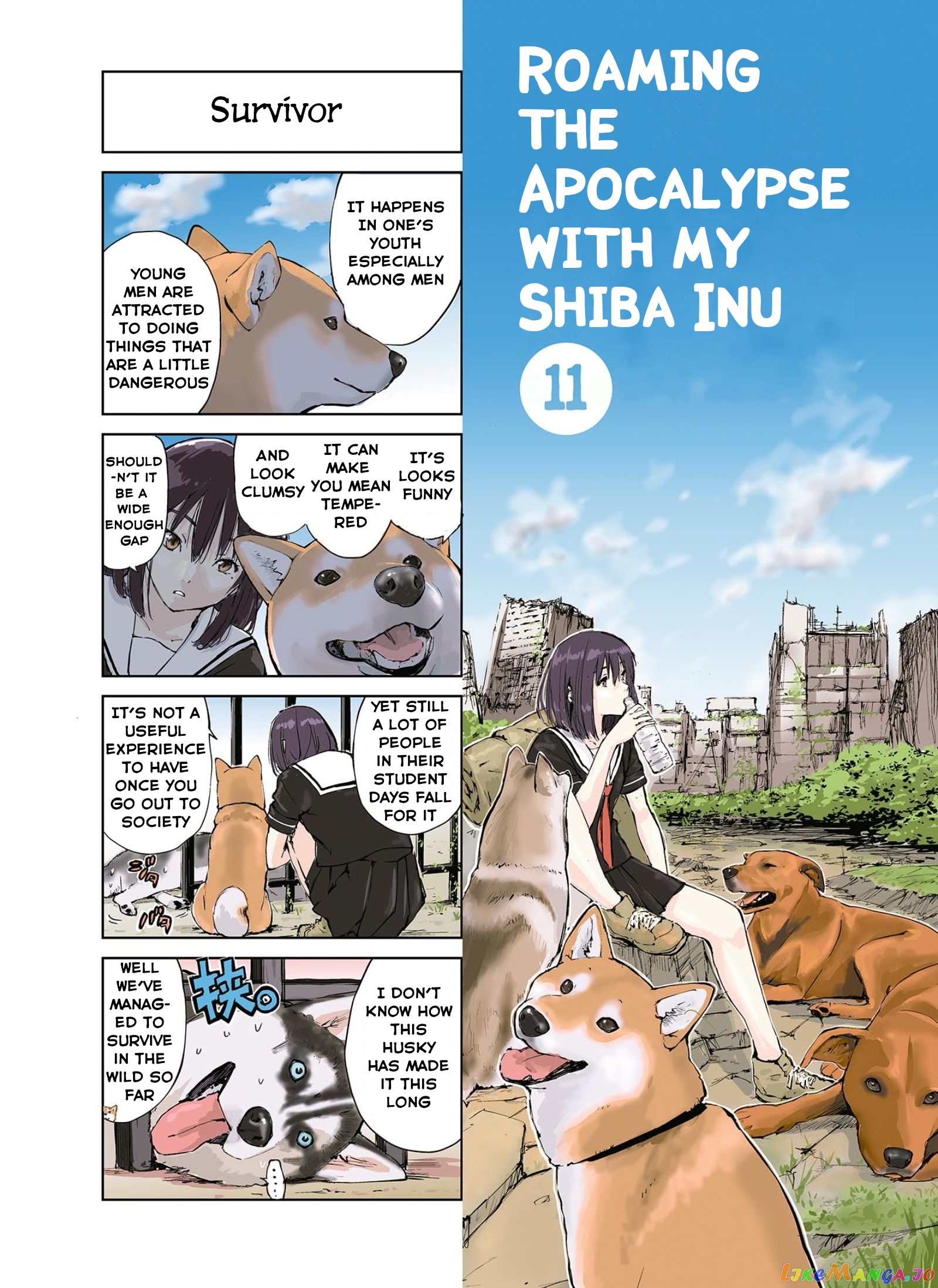 Roaming The Apocalypse With My Shiba Inu chapter 11 - page 1