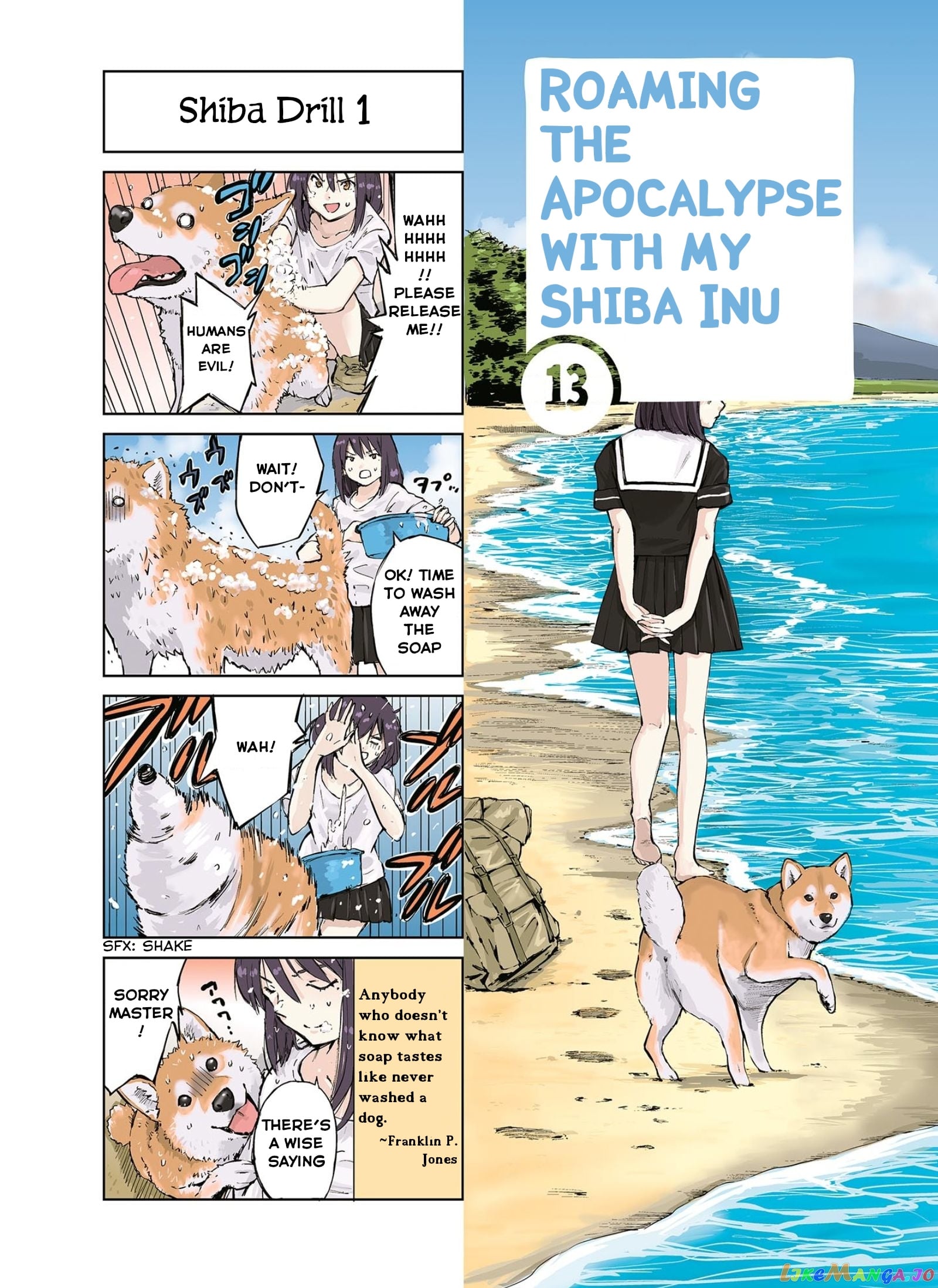 Roaming The Apocalypse With My Shiba Inu chapter 13 - page 1