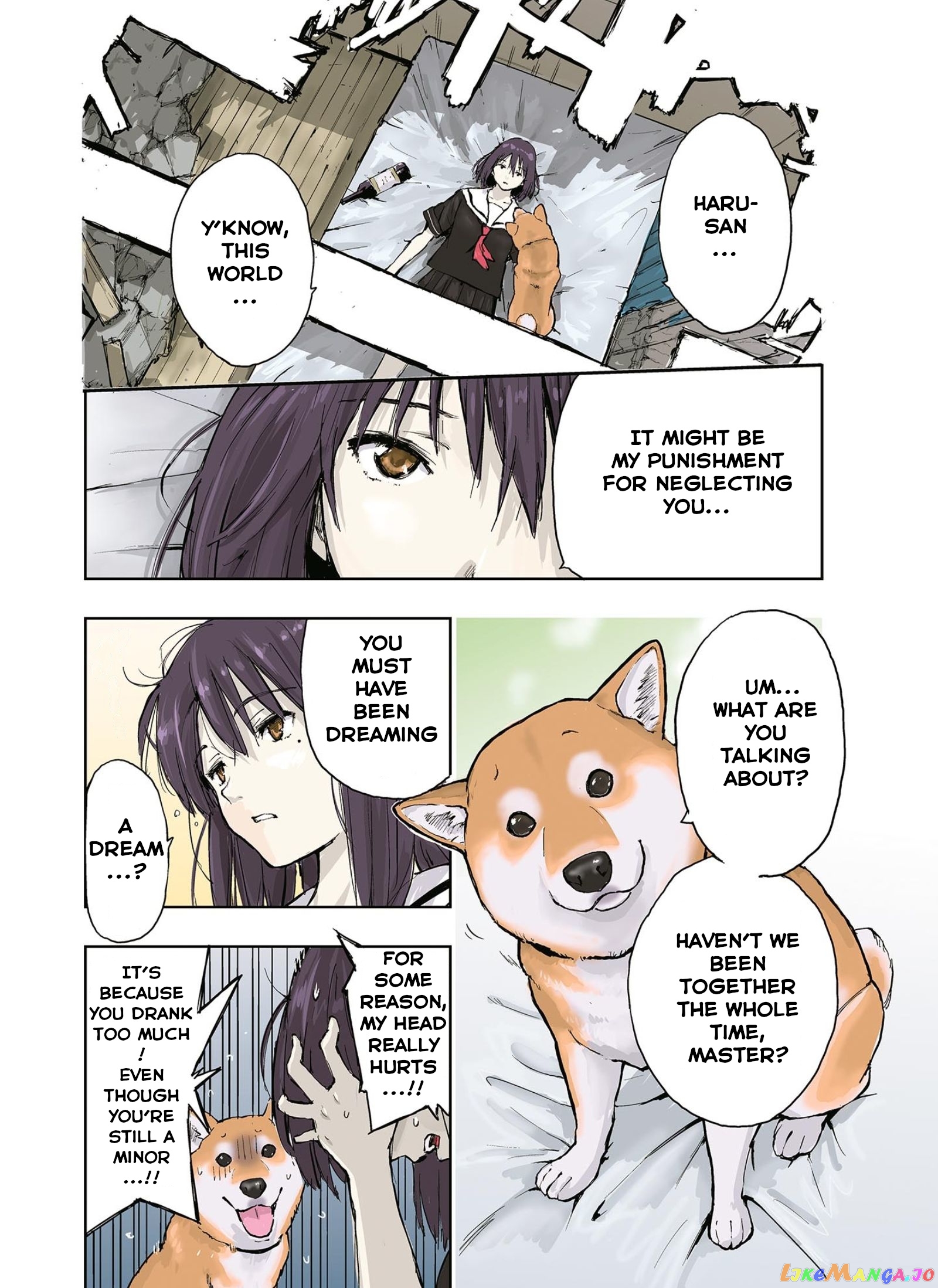 Roaming The Apocalypse With My Shiba Inu chapter 15.5 - page 15