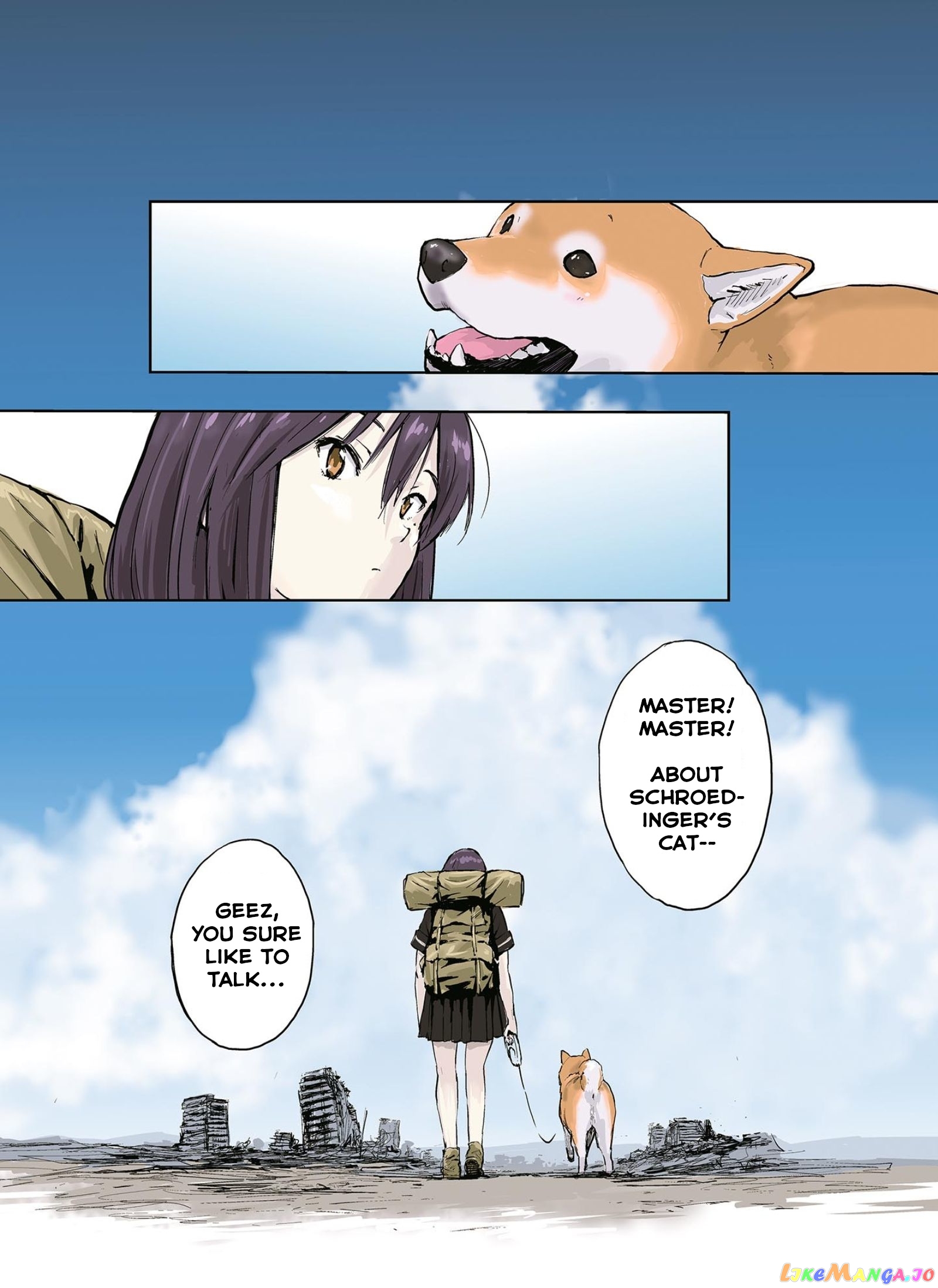 Roaming The Apocalypse With My Shiba Inu chapter 15.5 - page 17